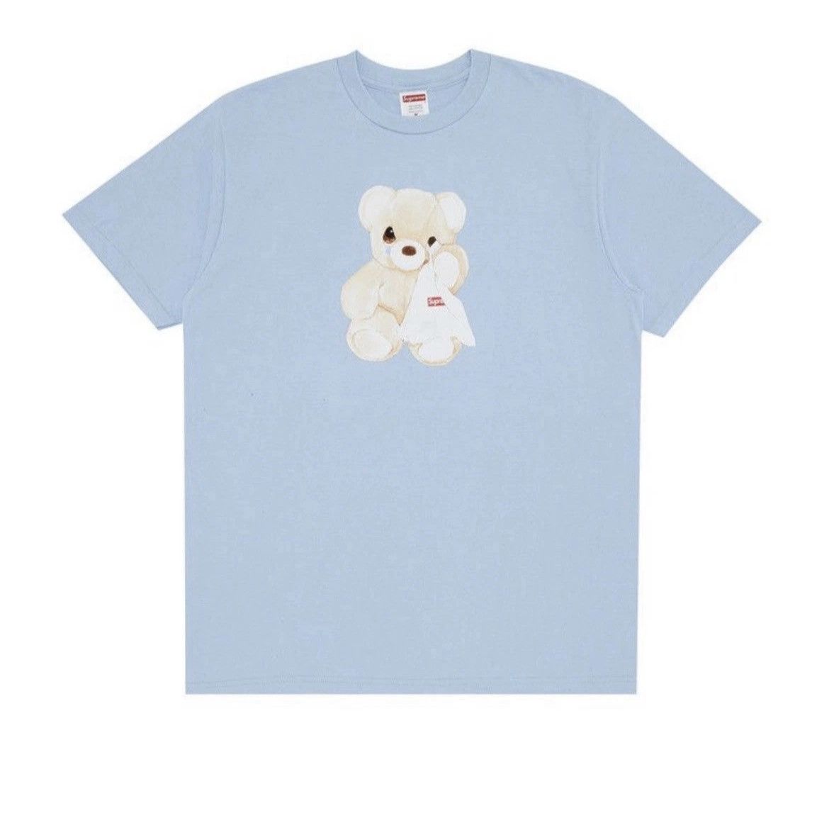 Supreme Supreme Bear Tee Light Blue Size US L / EU 52-54 / 3 - 1 Thumbnail