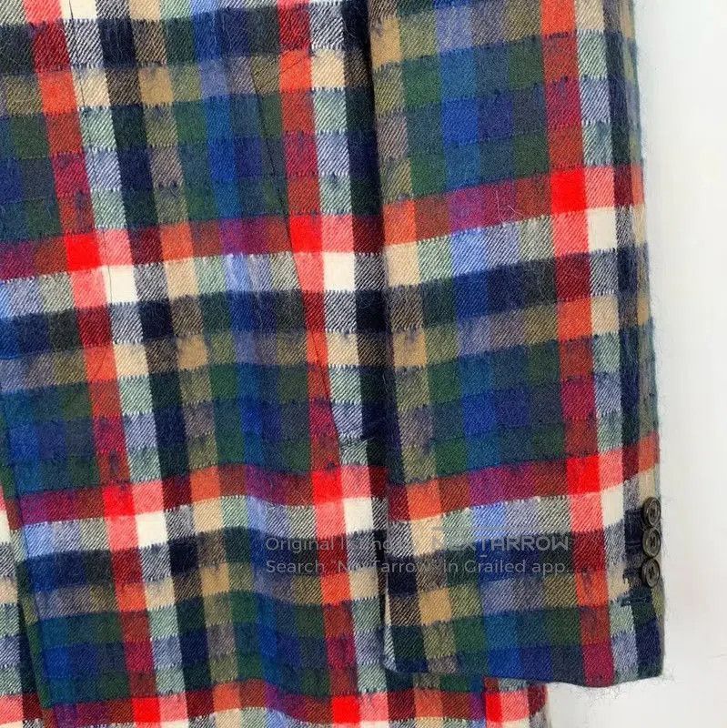 Thom Browne Thom Browne Colorblock Wool Coat for Women . Size XS / US 0-2 / IT 36-38 - 3 Thumbnail