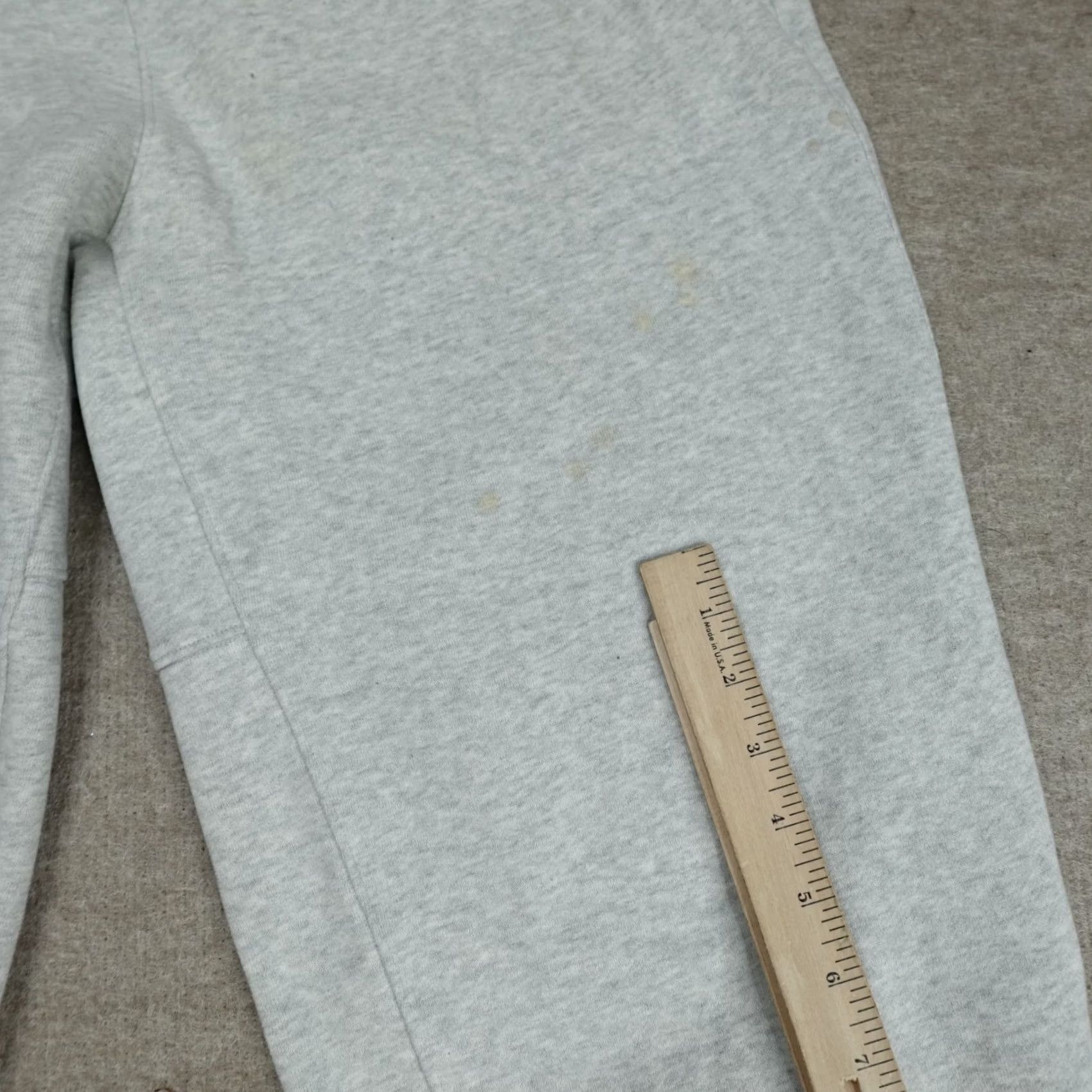 Lululemon Lululemon Gray Sweatpants Medium Heater Fleece Drawstring LM5ARRS Size US 31 - 6 Thumbnail