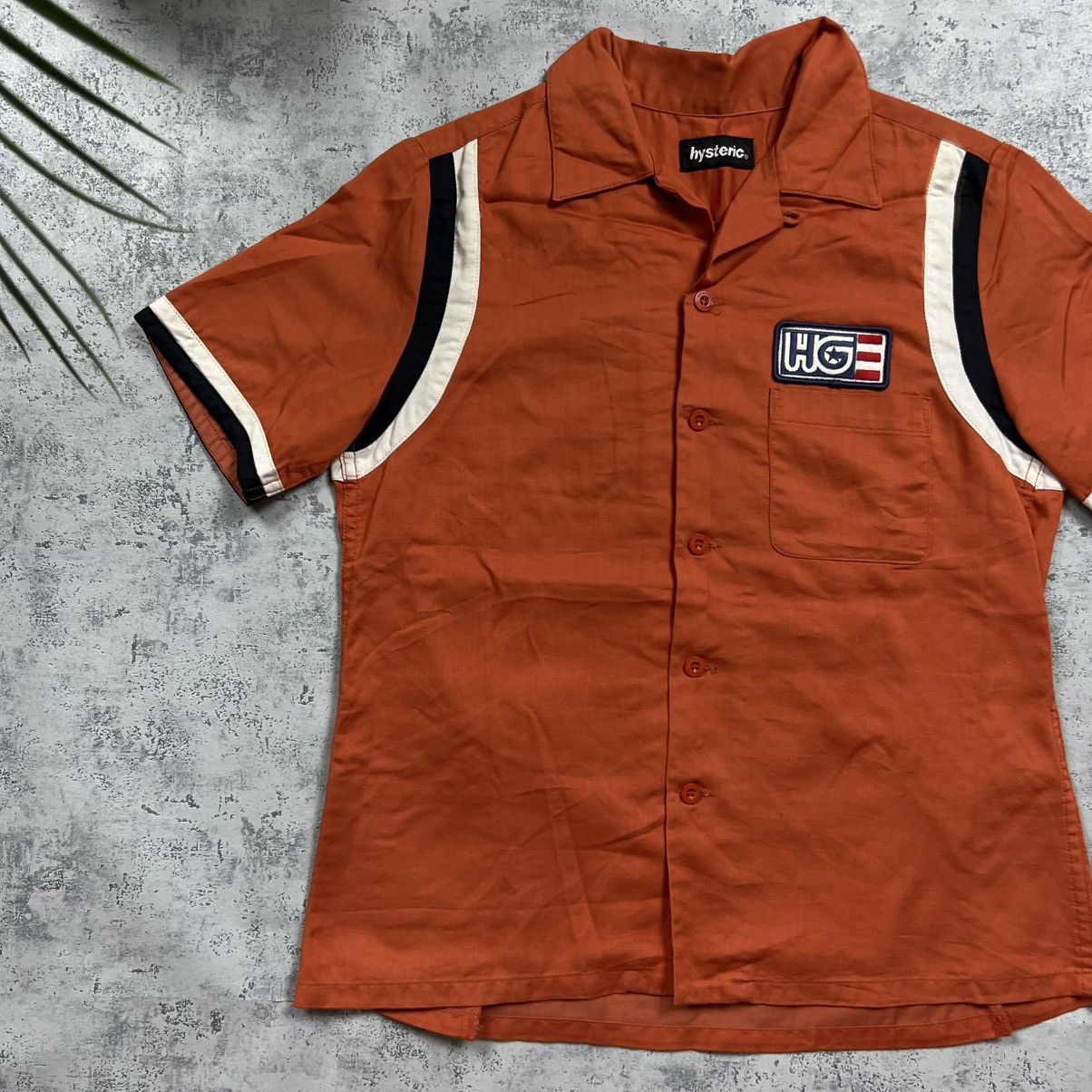 Hysteric Glamour 00s Hysteric Glamour Bowling Vintage Y2K Button Up Shirt Size S / US 4 / IT 40 - 3 Thumbnail