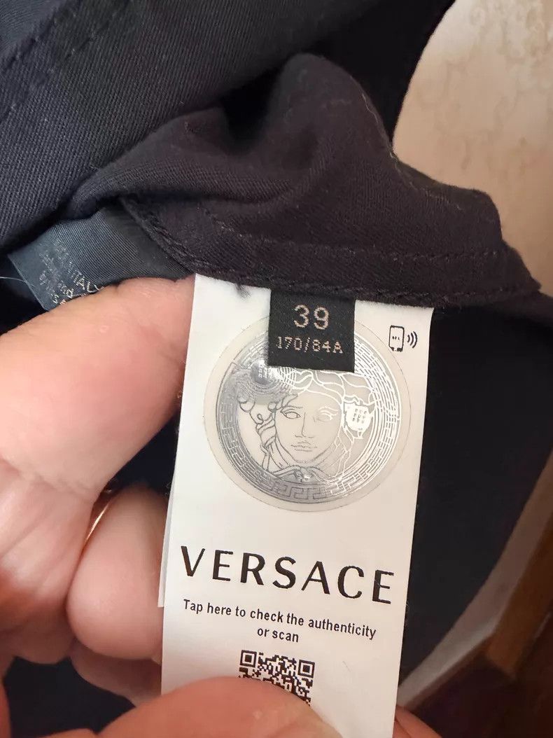 Versace Versace Denim jacket top Size US L / EU 52-54 / 3 - 6 Thumbnail