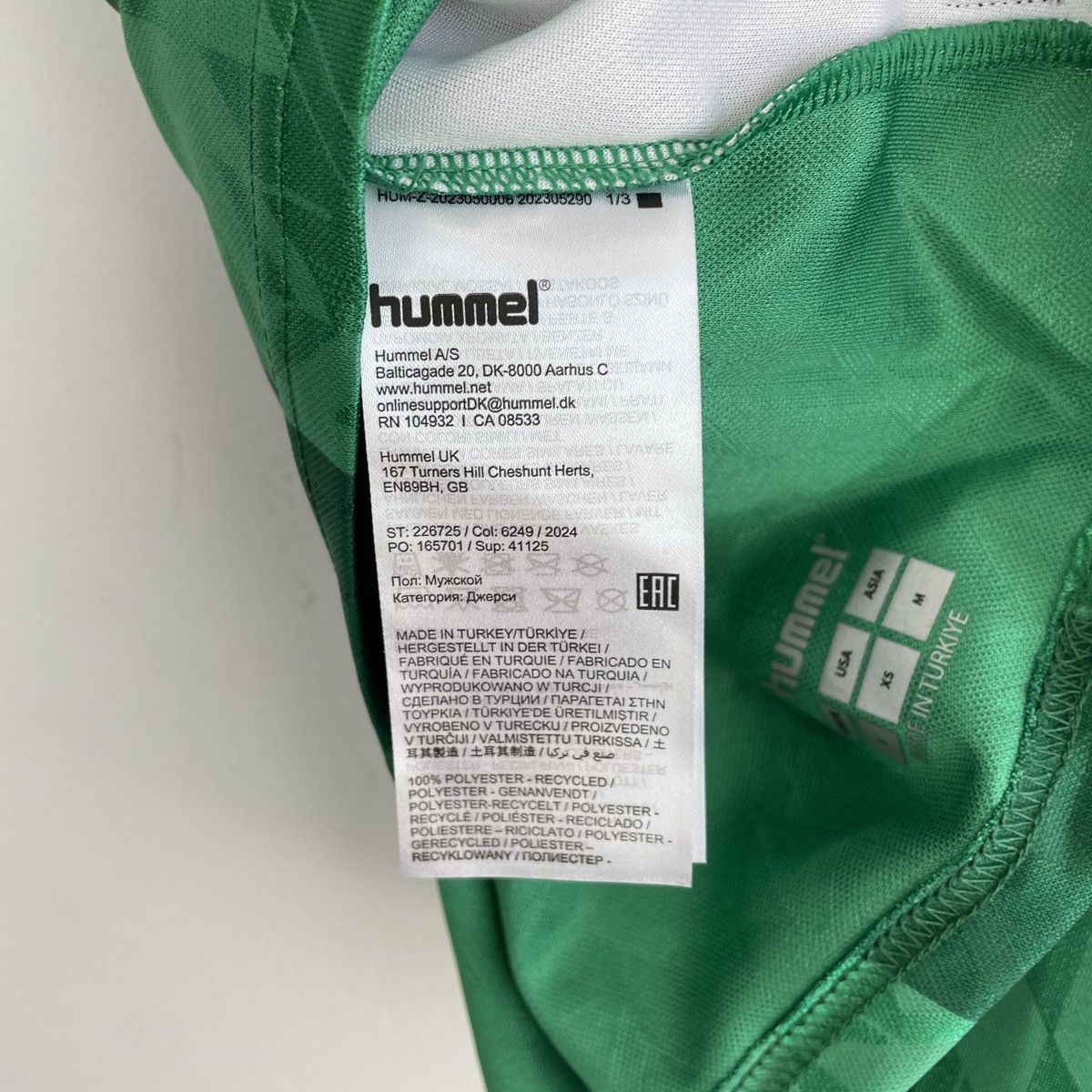 Hummel Werder Bremen Schmid Home Jersey Shirt 2024/2025 size XS-S Size US S / EU 44-46 / 1 - 12 Thumbnail