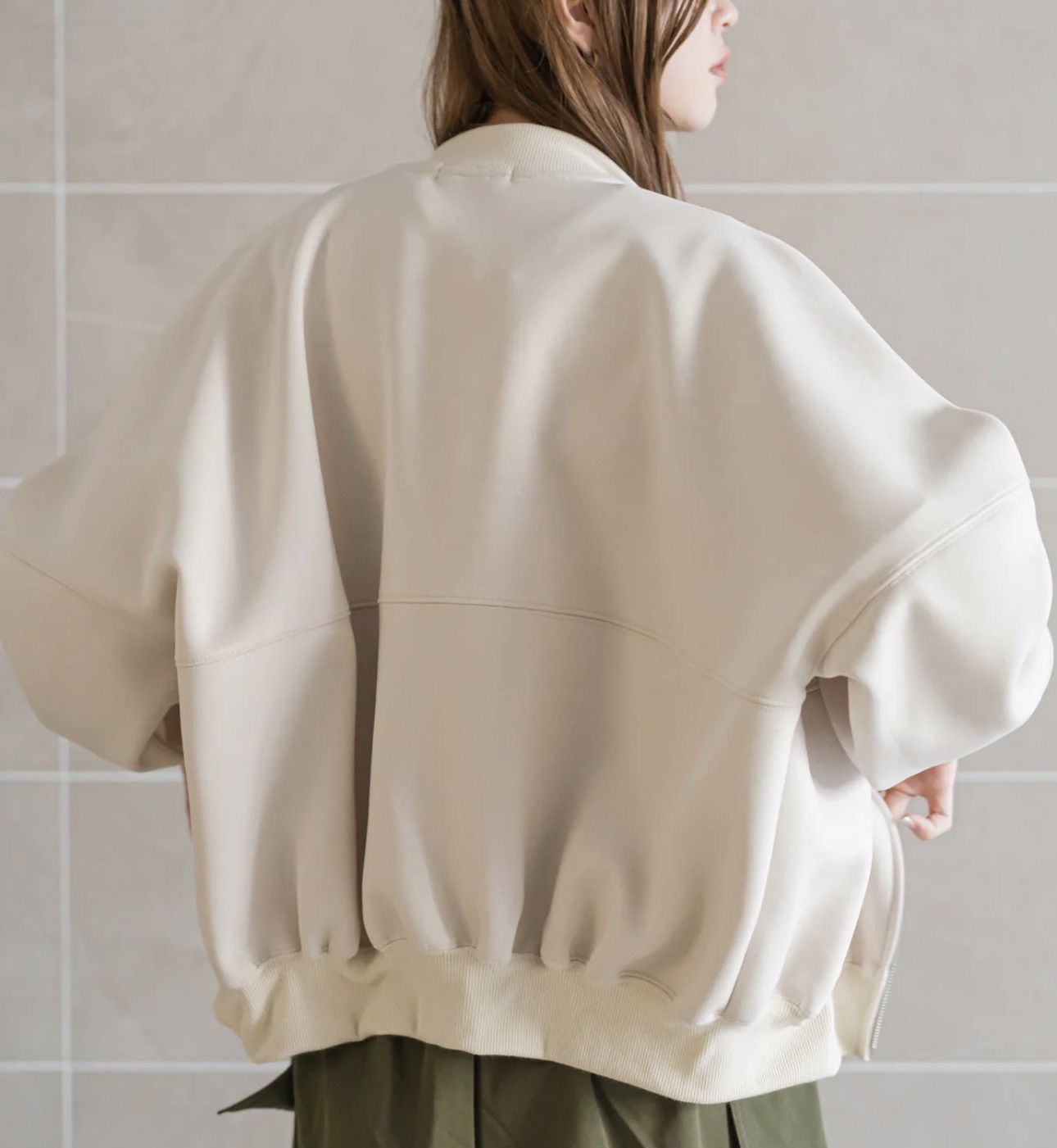 Zara Zara Interlock Bomber Jacket Sz Small Size S / US 4 / IT 40 - 3 Thumbnail