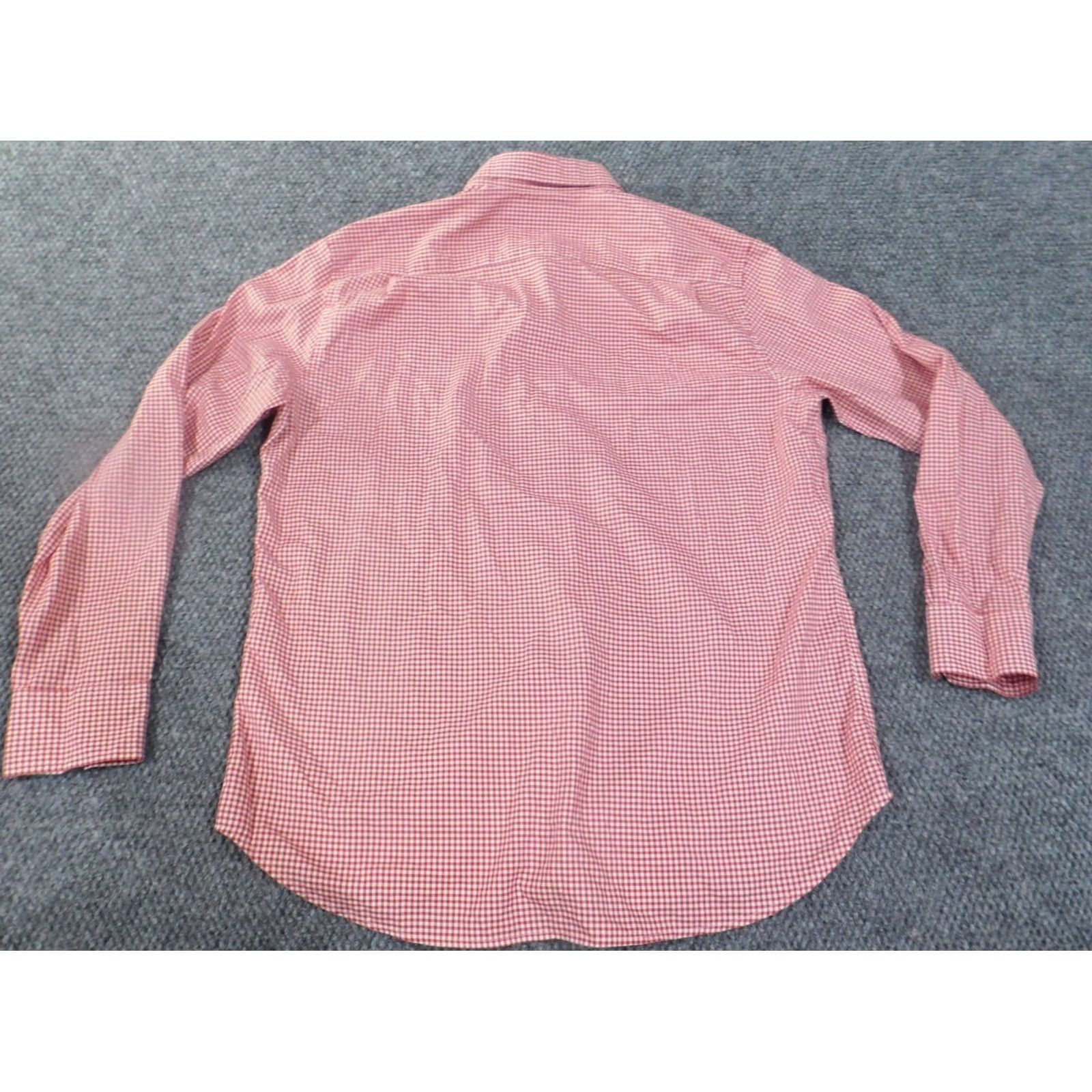Southern Tide Southern Tide Shirt L Red Plaid Button-Up Mens Casual Logo Stretch Size US L / EU 52-54 / 3 - 7 Thumbnail