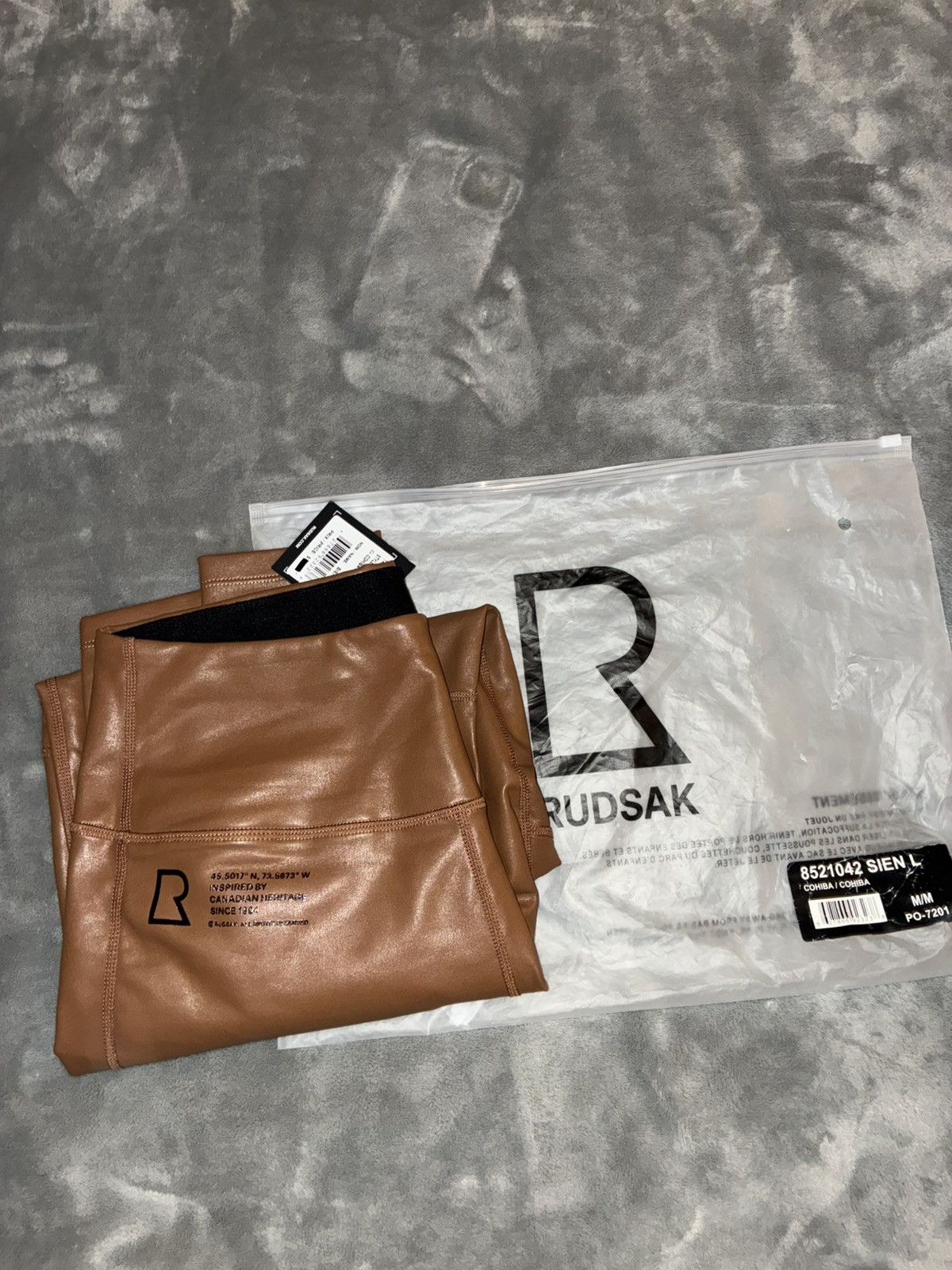 Rudsak Siren L Women’s Stretch Vegan Leather Leggings Size 30" / US 8 / IT 44 - 1 Thumbnail