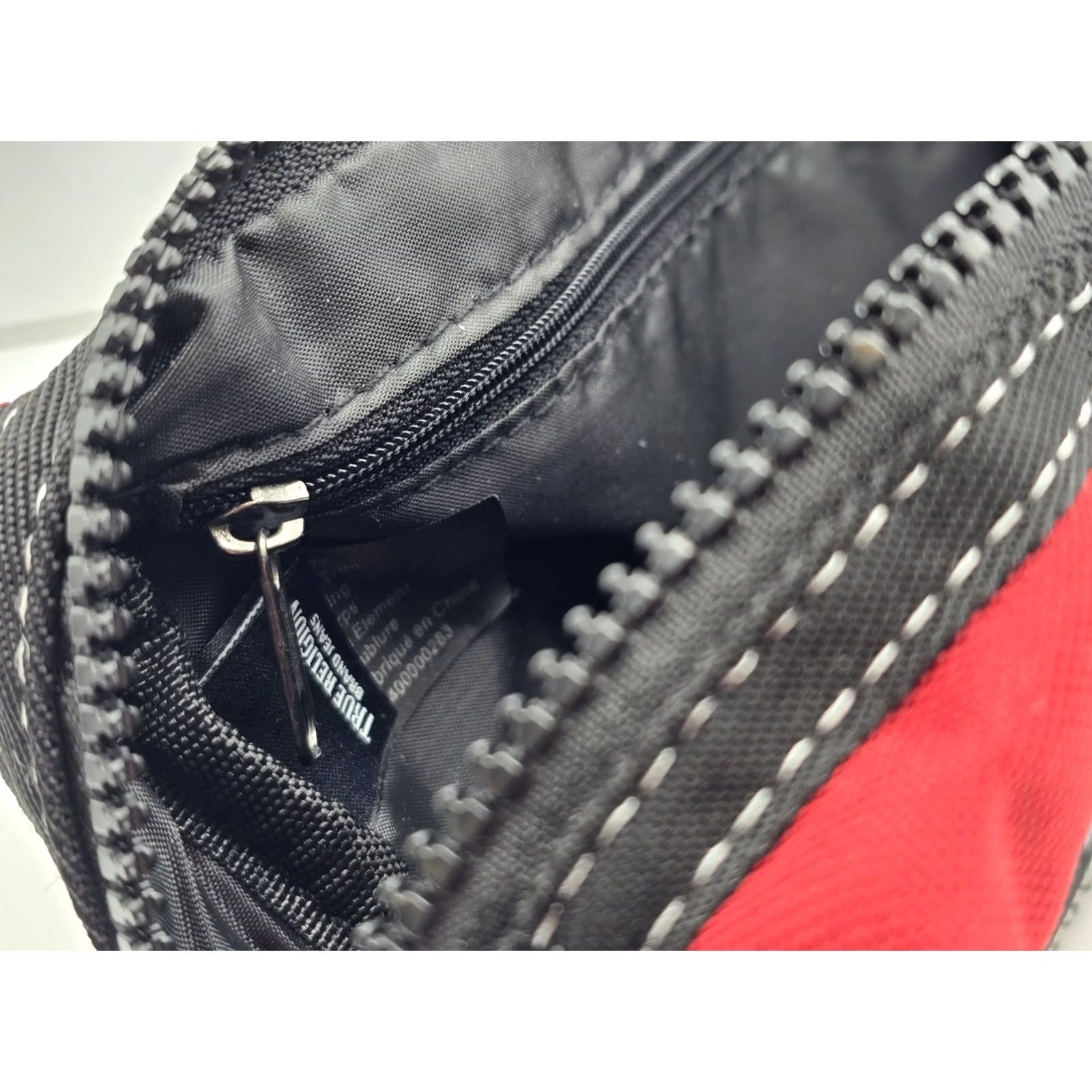 True Religion True Religion Pouch - Color Red - 8.75” Long - Polyester - Clutch - Unisex Adults - NWT Size ONE SIZE - 6 Thumbnail