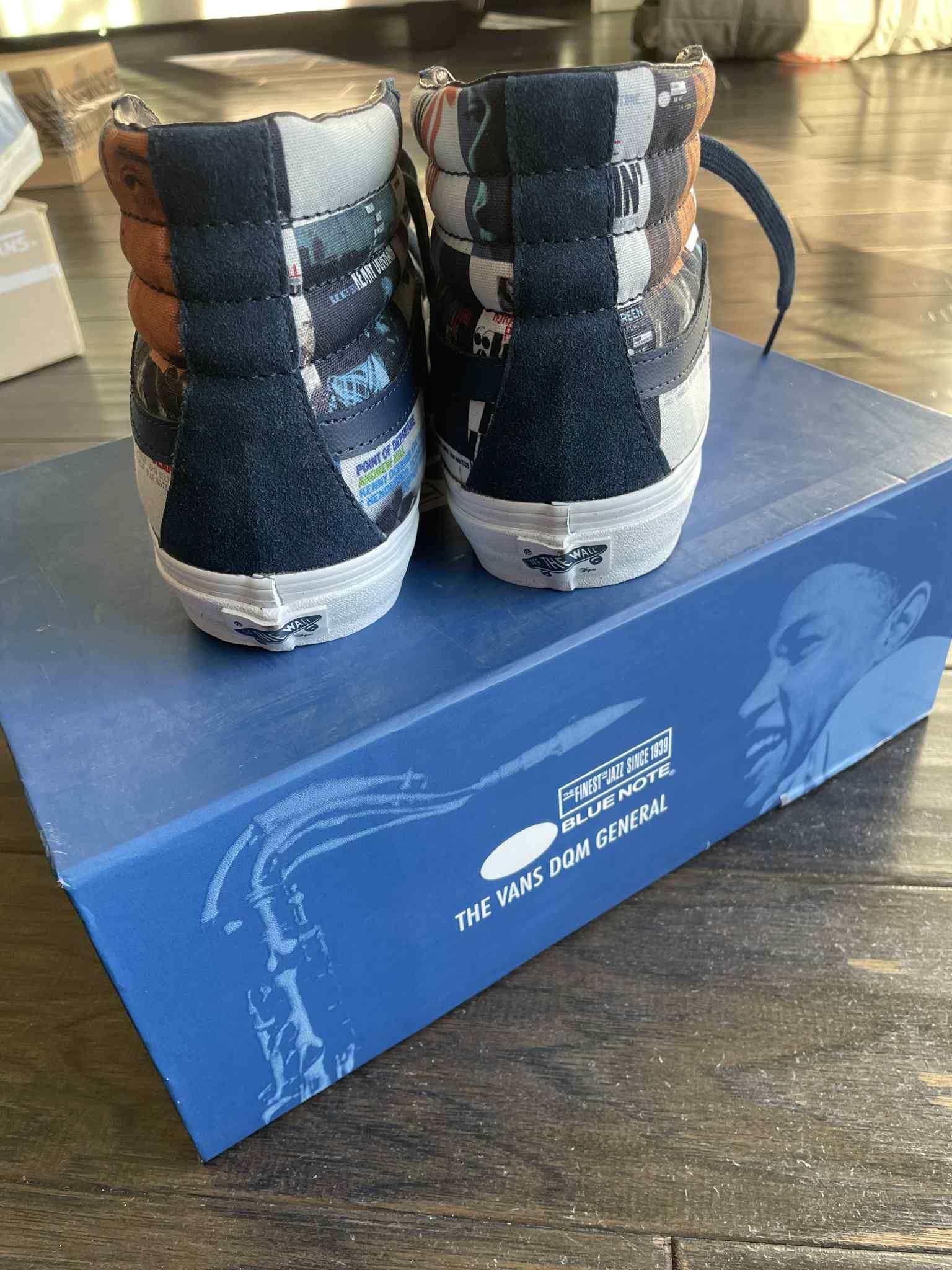 Vans Vans x DQM Blue Note Records Sk8-Hi Size US 10.5 / EU 43-44 - 6 Thumbnail