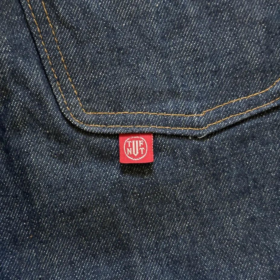 JCPenney Vintage 70s Tuff Nut Dark Wash Denim Jeans Size 32X31 Size US 32 / EU 48 - 3 Thumbnail