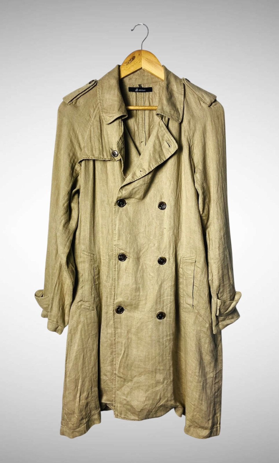 Johnbull Johnbull Double Breasted Light Jacket Size US L / EU 52-54 / 3 - 1 Thumbnail