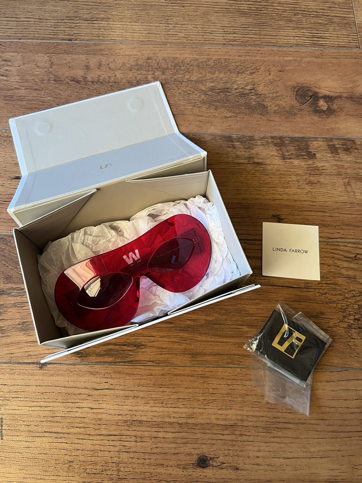 LINDA FARROW SUNGLASSES WITH BOX Women main image 2