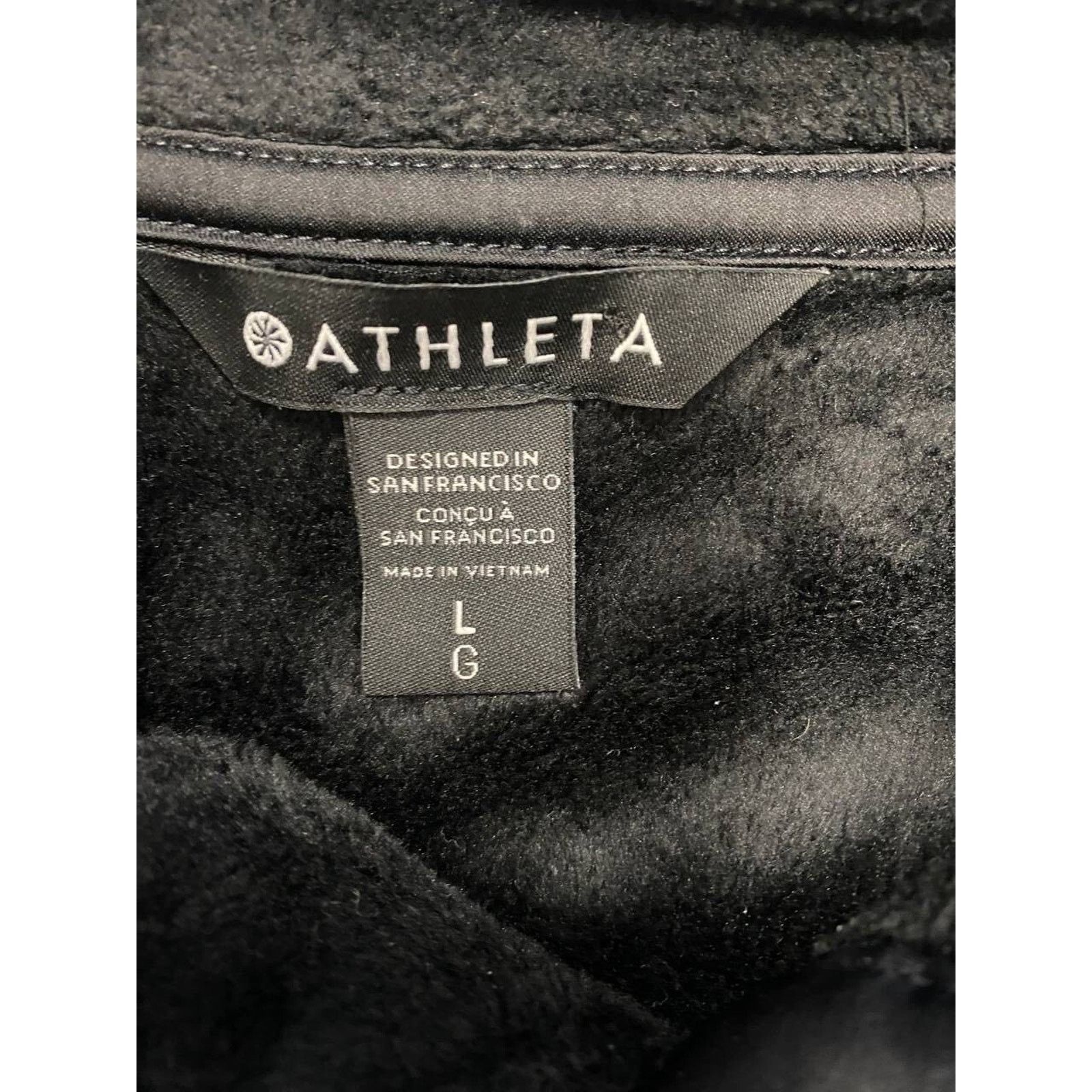 Athleta Athleta Women Cozy Karma Recover Snap Sherpa TOP L A000689 Size L / US 10 / IT 46 - 5 Thumbnail