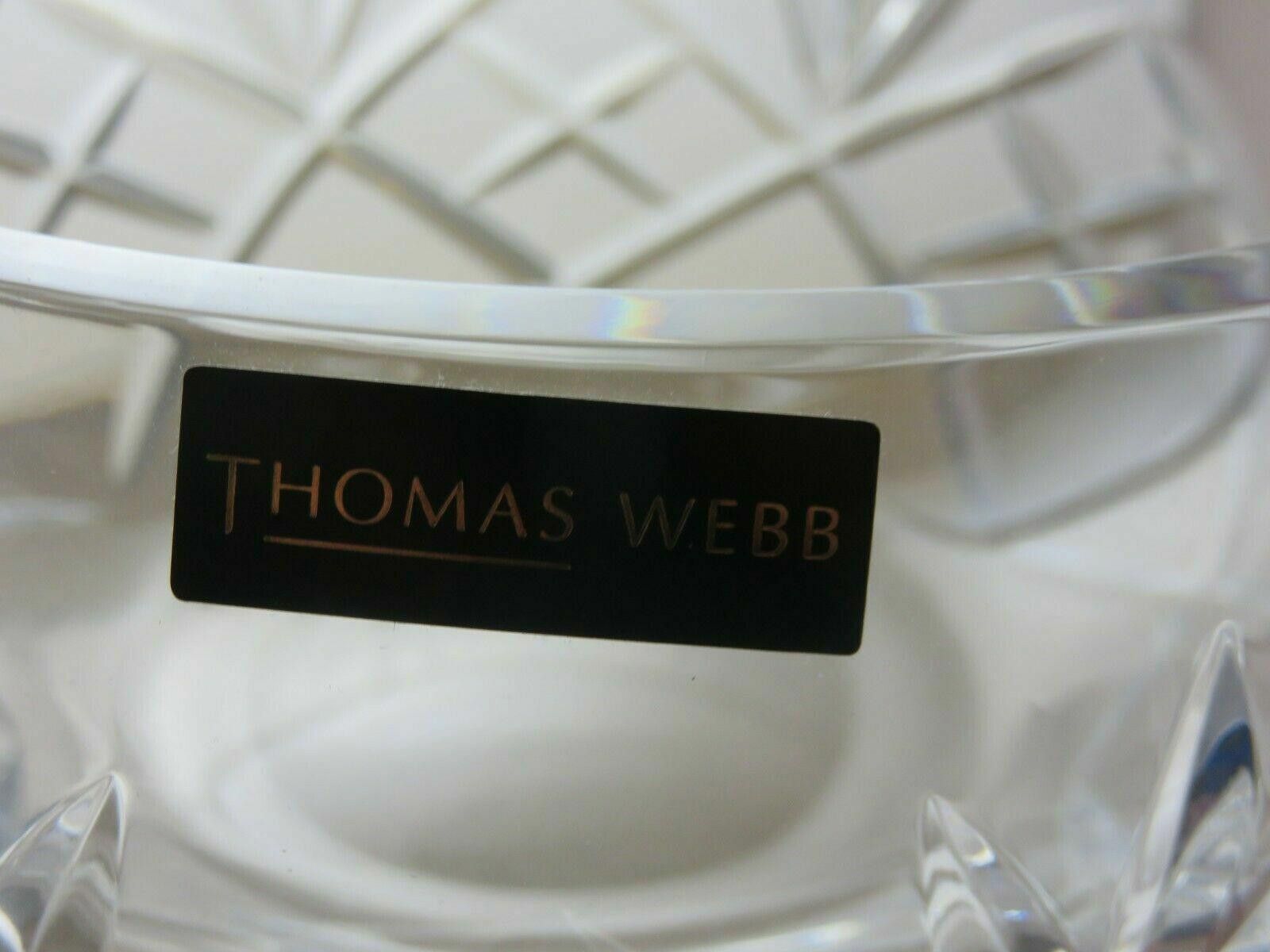 Other Thomas Webb Crystal Celia Cut Glass Fruit And Salad Bowl Size ONE SIZE - 6 Thumbnail