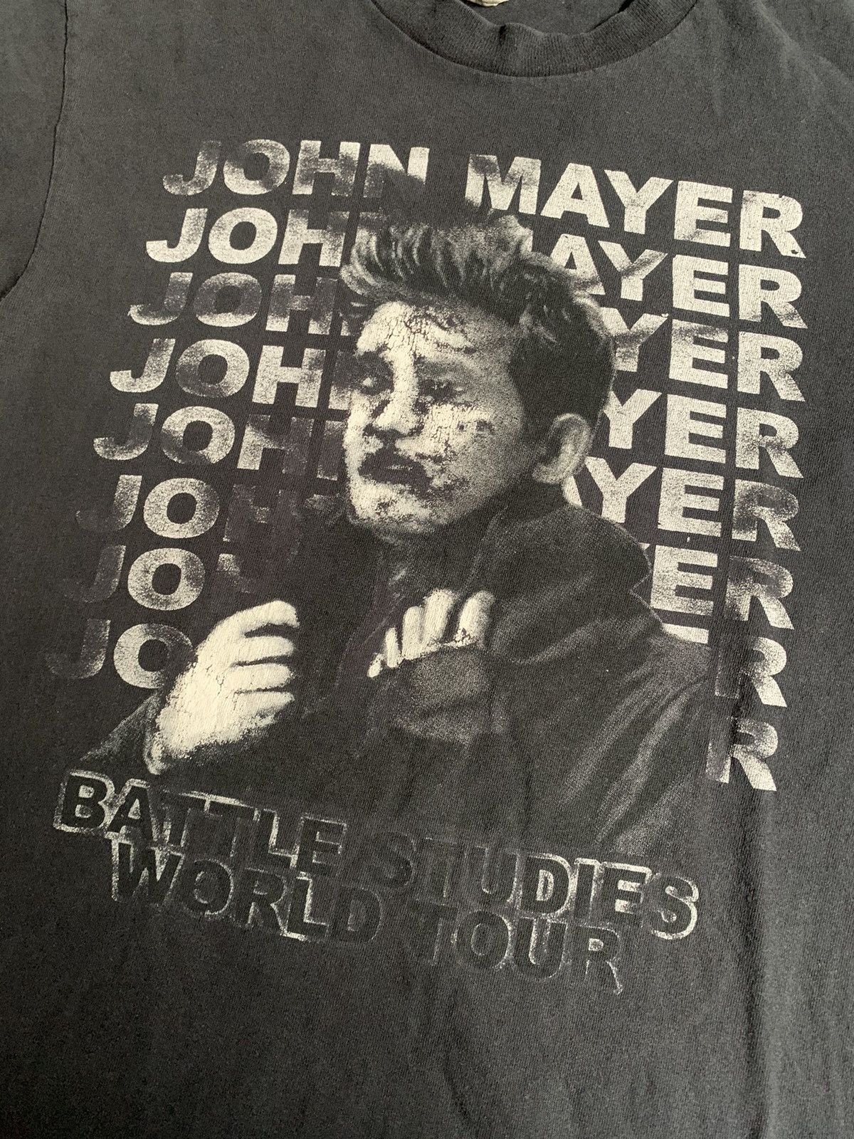 Band Tees Vintage Faded 00s John Mayer Tour Tee erd grunge Size US S / EU 44-46 / 1 - 2 Thumbnail