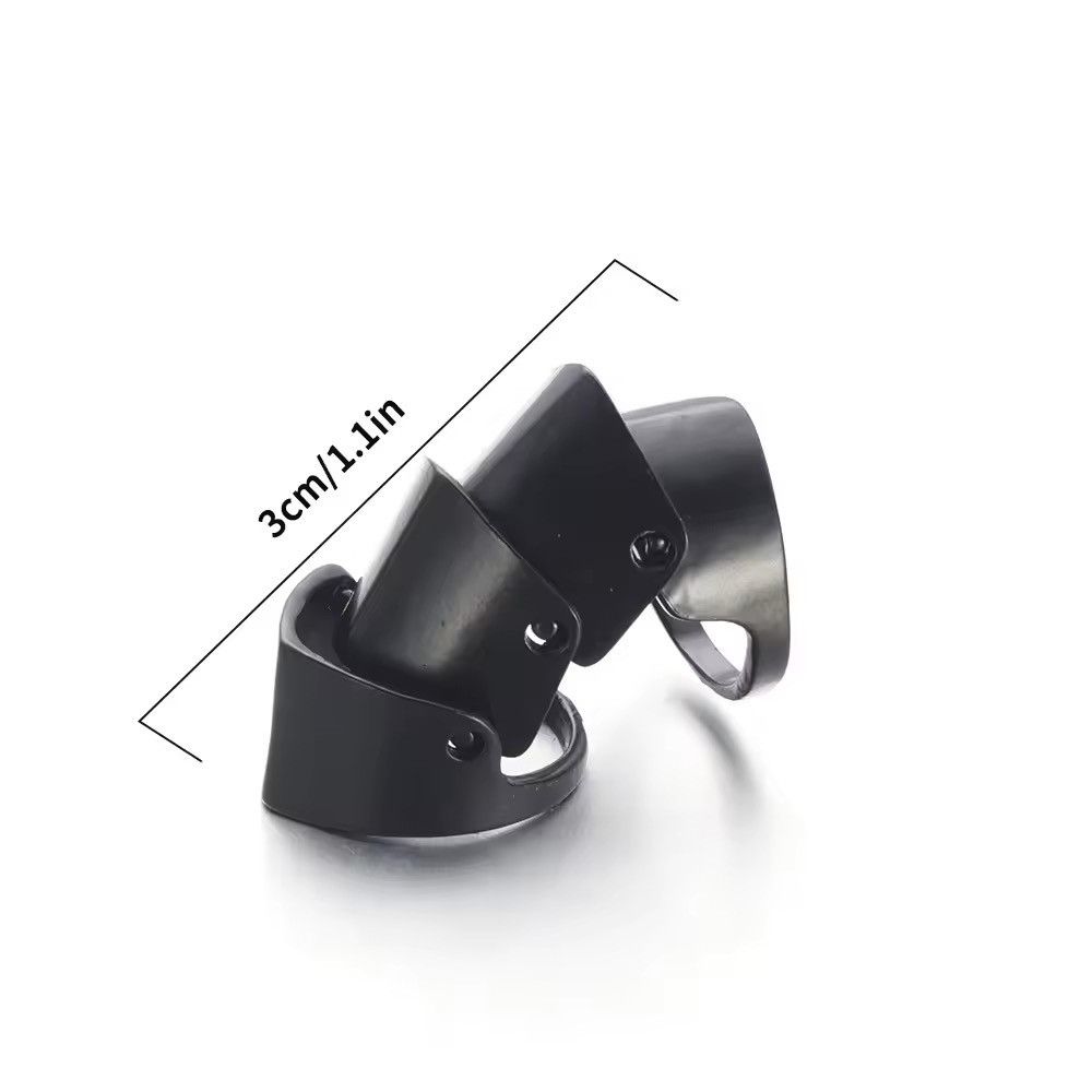 Jewelry Joint Armor Knuckle Finger Rings Size ONE SIZE - 3 Thumbnail