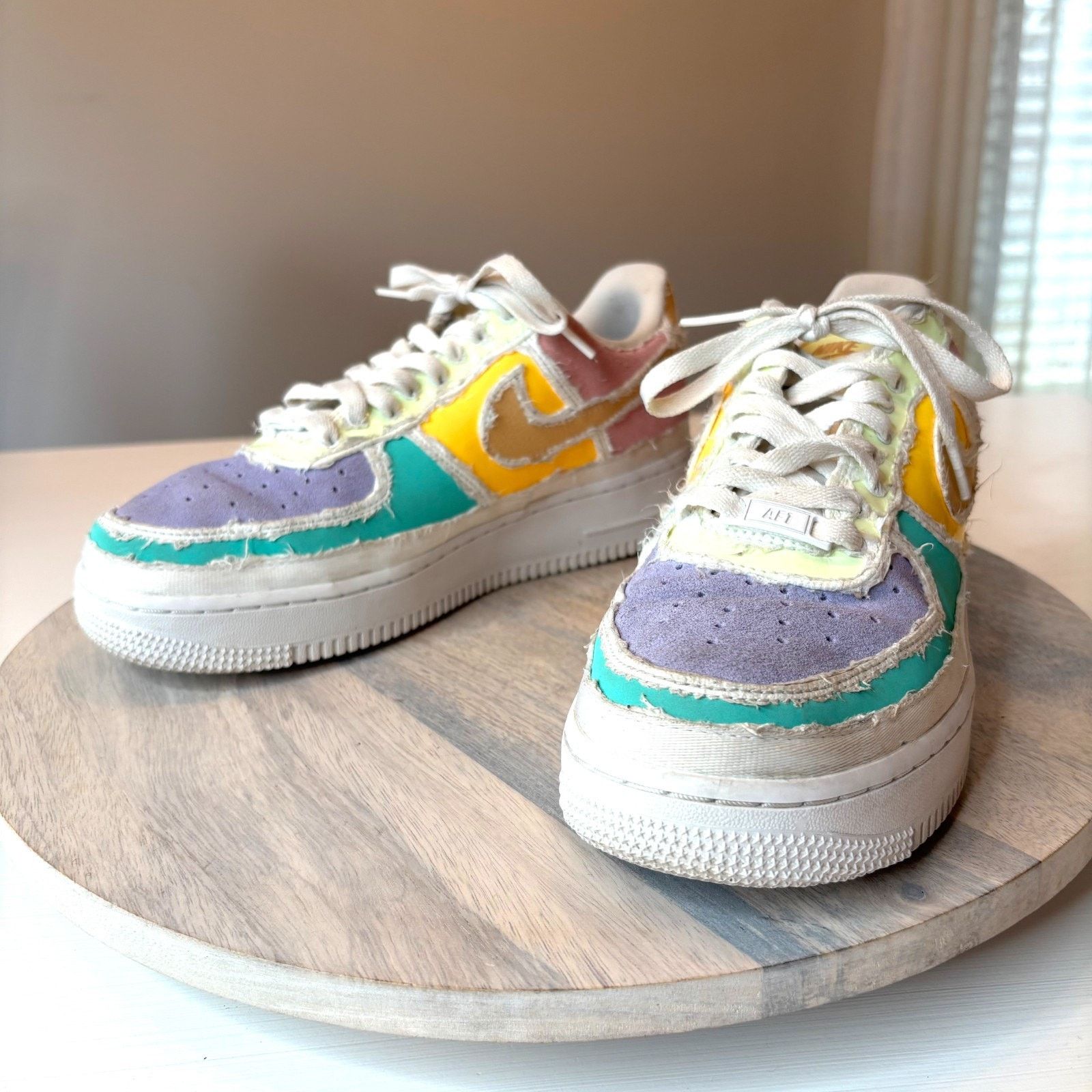 Nike Nike Air Force 1 SE Multi Color Pastel DJ6901-600 Size 9.5 Size US 9.5 / IT 39.5 - 1 Thumbnail