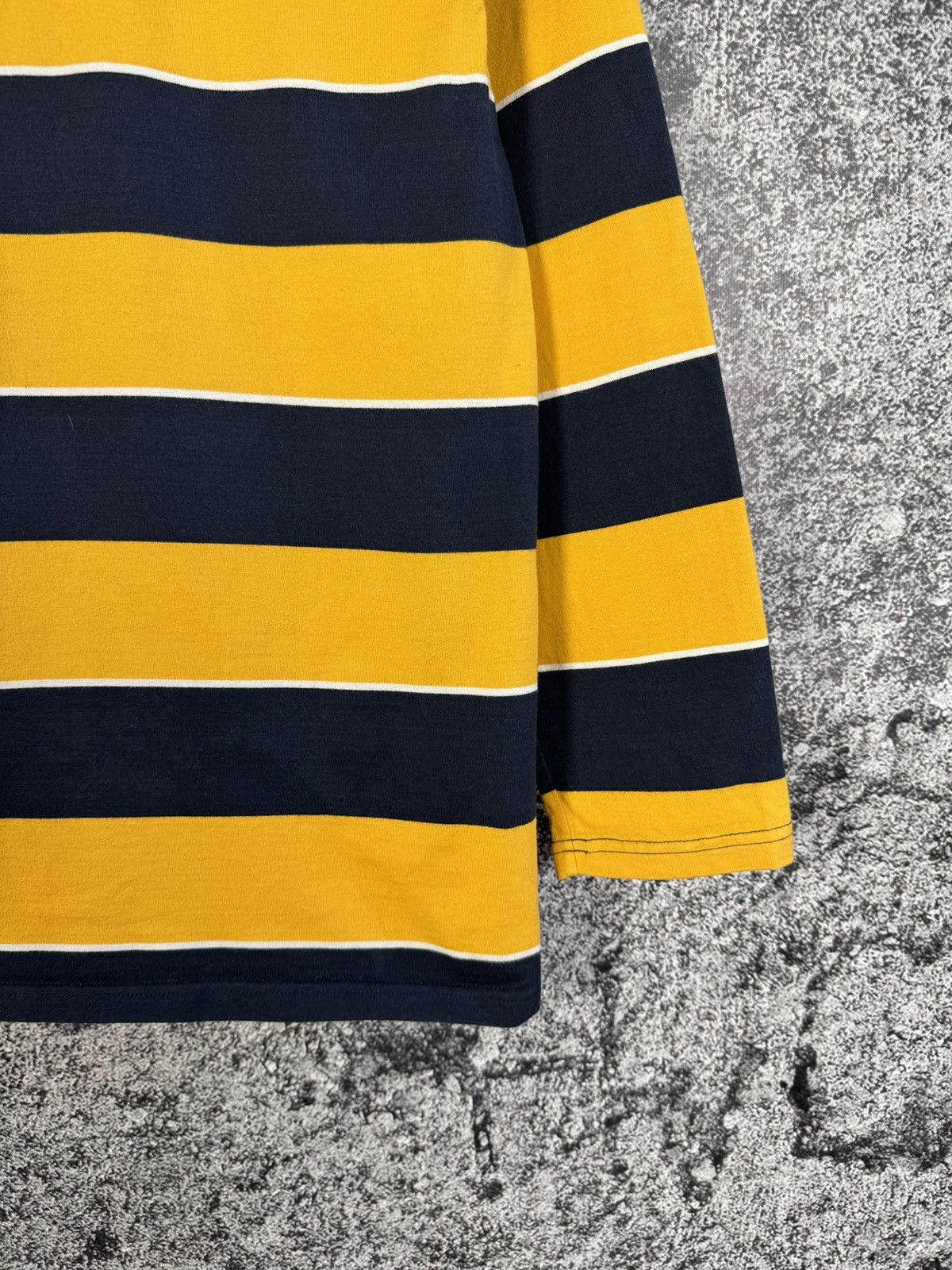 Tommy Hilfiger Tommy Hilfiger Polo Long Sleeve Striped Rugby Shirt Size XL Size XL / US 12-14 / IT 48-50 - 5 Thumbnail