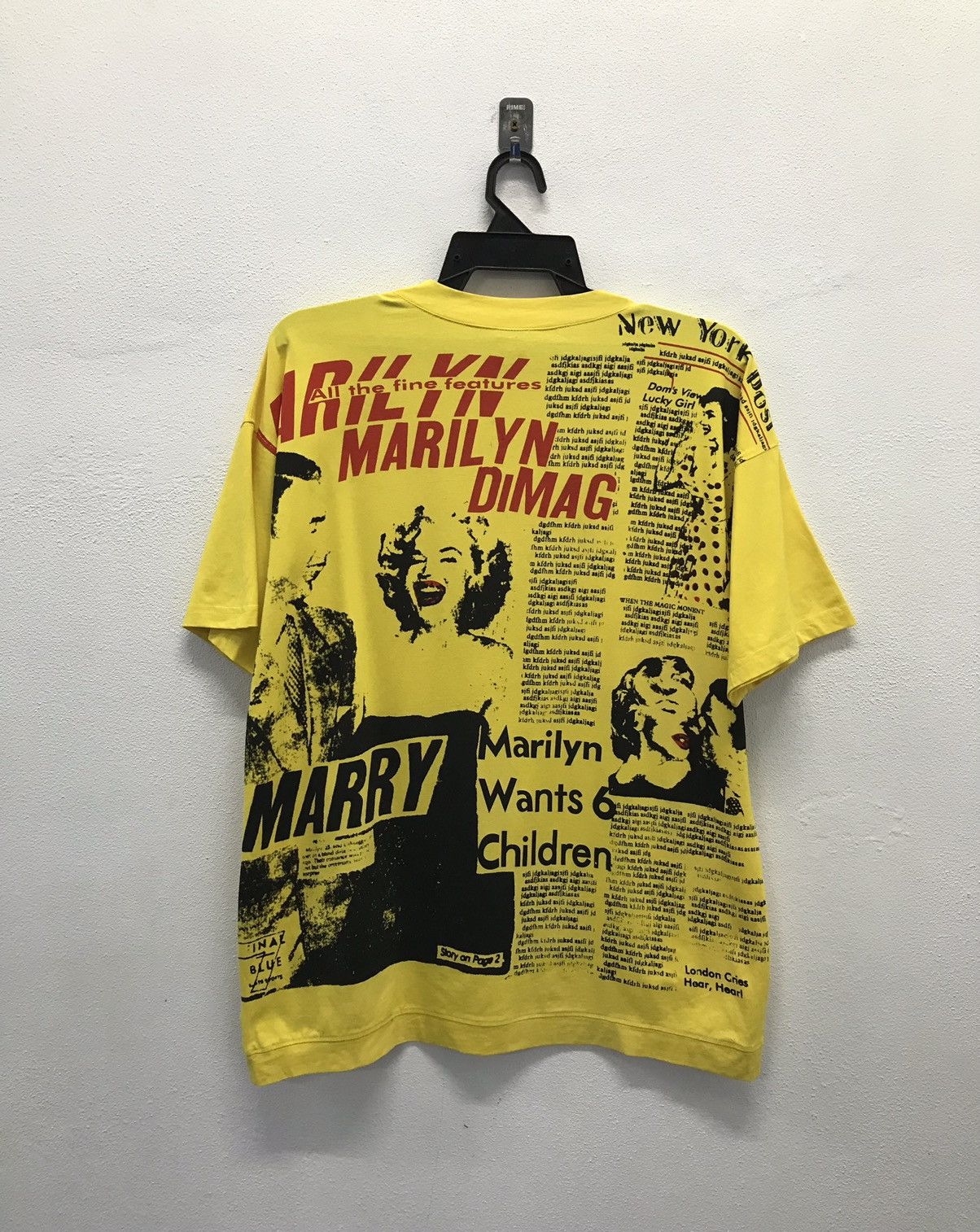 Japanese Brand × Vintage Baby Shoop York in the love part Made Is Man Shirt Size US L / EU 52-54 / 3 - 1 Thumbnail