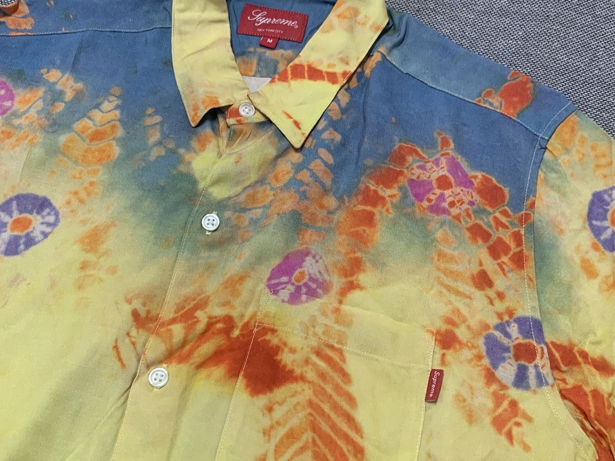 Supreme Supreme Tie-dye printing Rayon Shirt Size US M / EU 48-50 / 2 - 2 Thumbnail