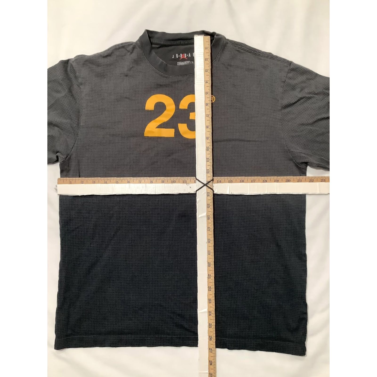 Jordan Brand Jordan Shirt Mens M Gray 23 Jumpman Engineered For Flight Graphic Tee Size US M / EU 48-50 / 2 - 8 Thumbnail