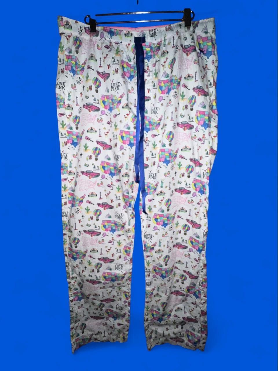 Victoria's Secret Victoria’s Secret Pink I only sleep in pink pj bottoms y2k Size 31" - 1 Thumbnail