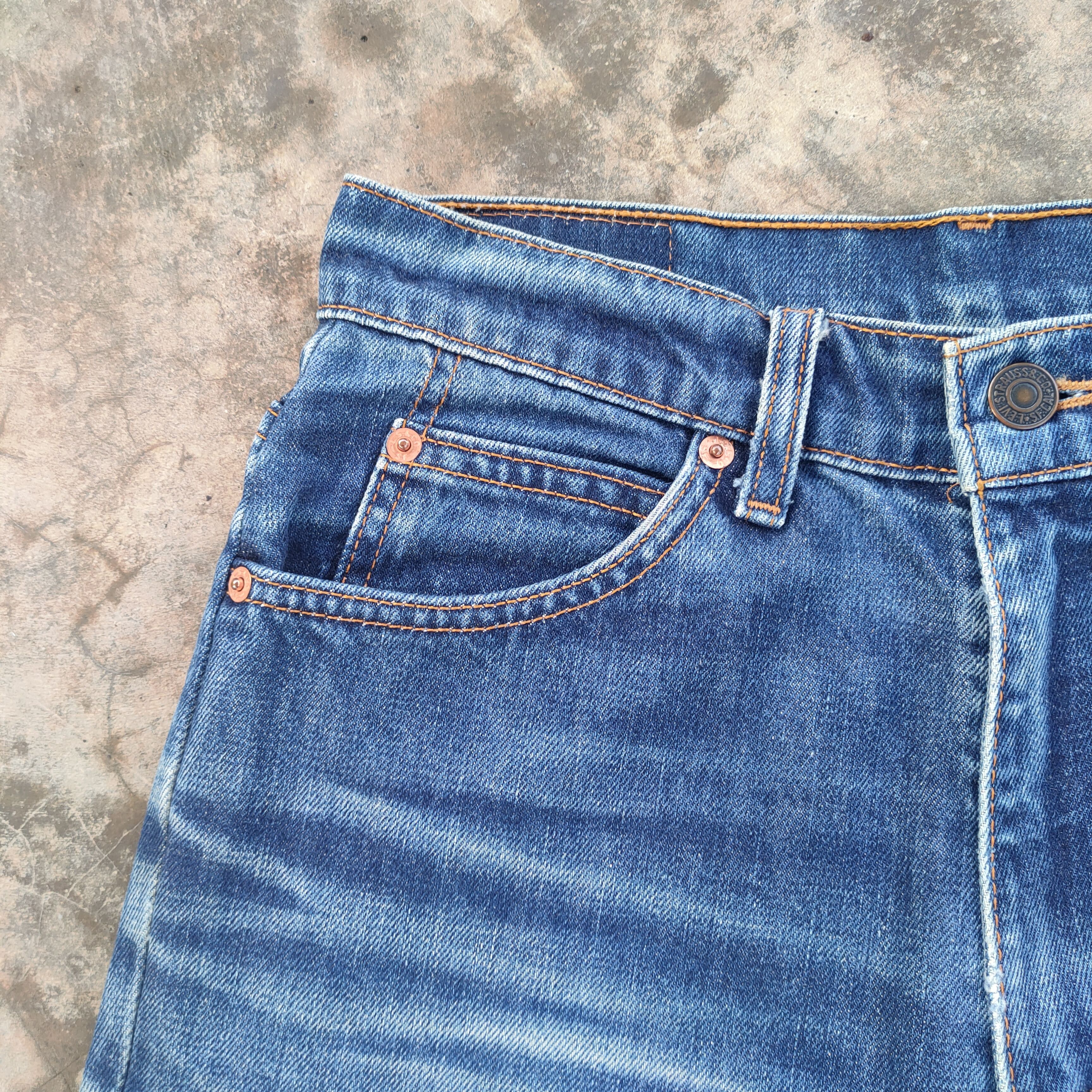 Levi's Vintage Clothing VINTAGE LEVI'S 854 ORANGE TAG JEAN DENIM PANTS Size US 27 - 6 Thumbnail