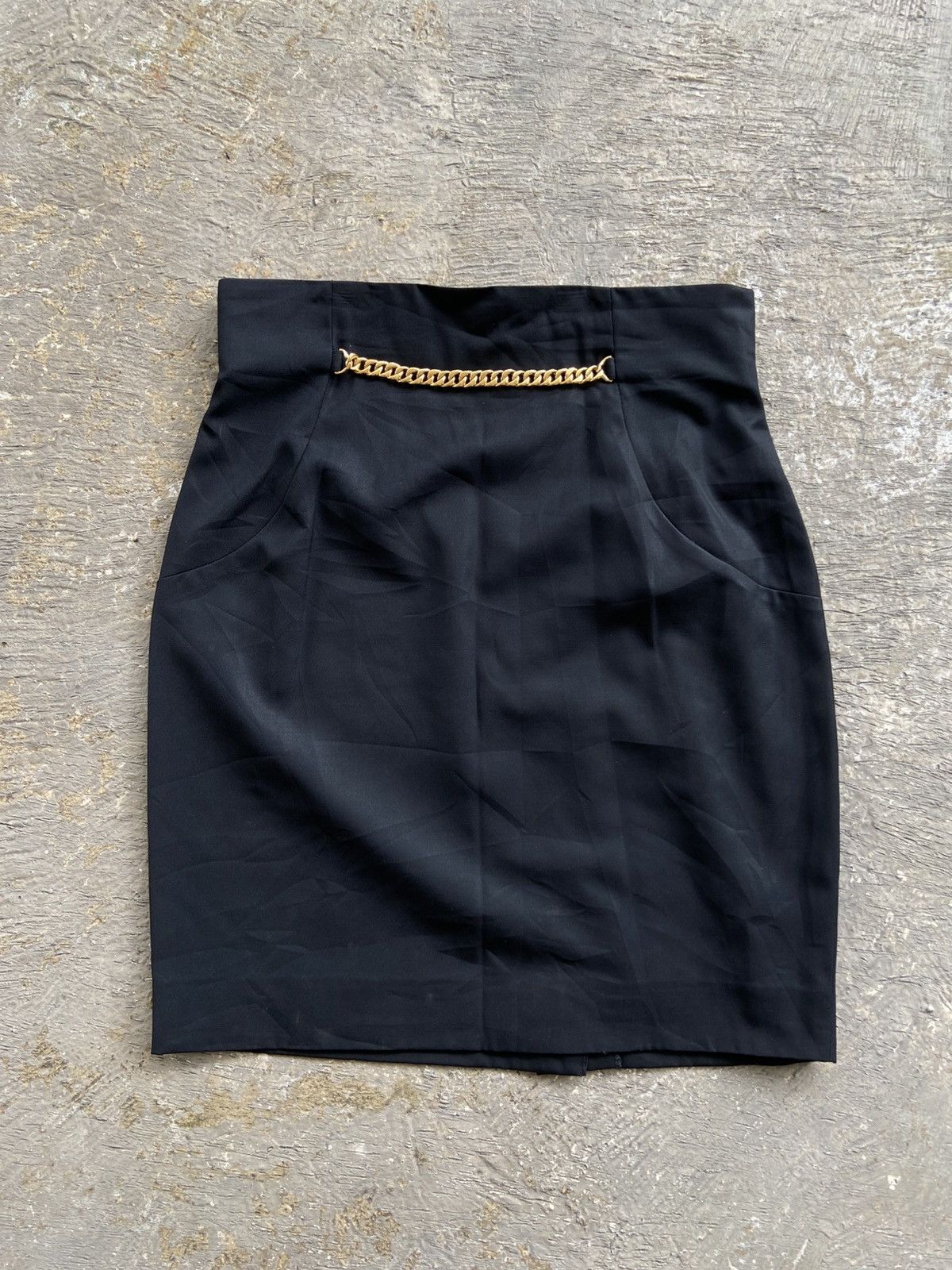 Celine 2000s Celine - Mini Chain Skirt Size 30" / US 8 / IT 44 - 1 Thumbnail