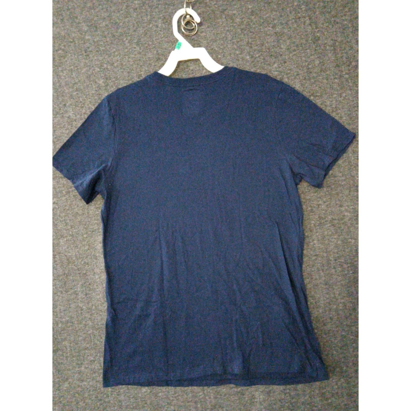 Nike Nike The Nike Tee Shirt Mens S Blue Short Sleeve T-Shirt Athletic Fit Crew Neck Logo Accents Lightweight Solid 90s Outdoor Size US S / EU 44-46 / 1 - 2 Thumbnail