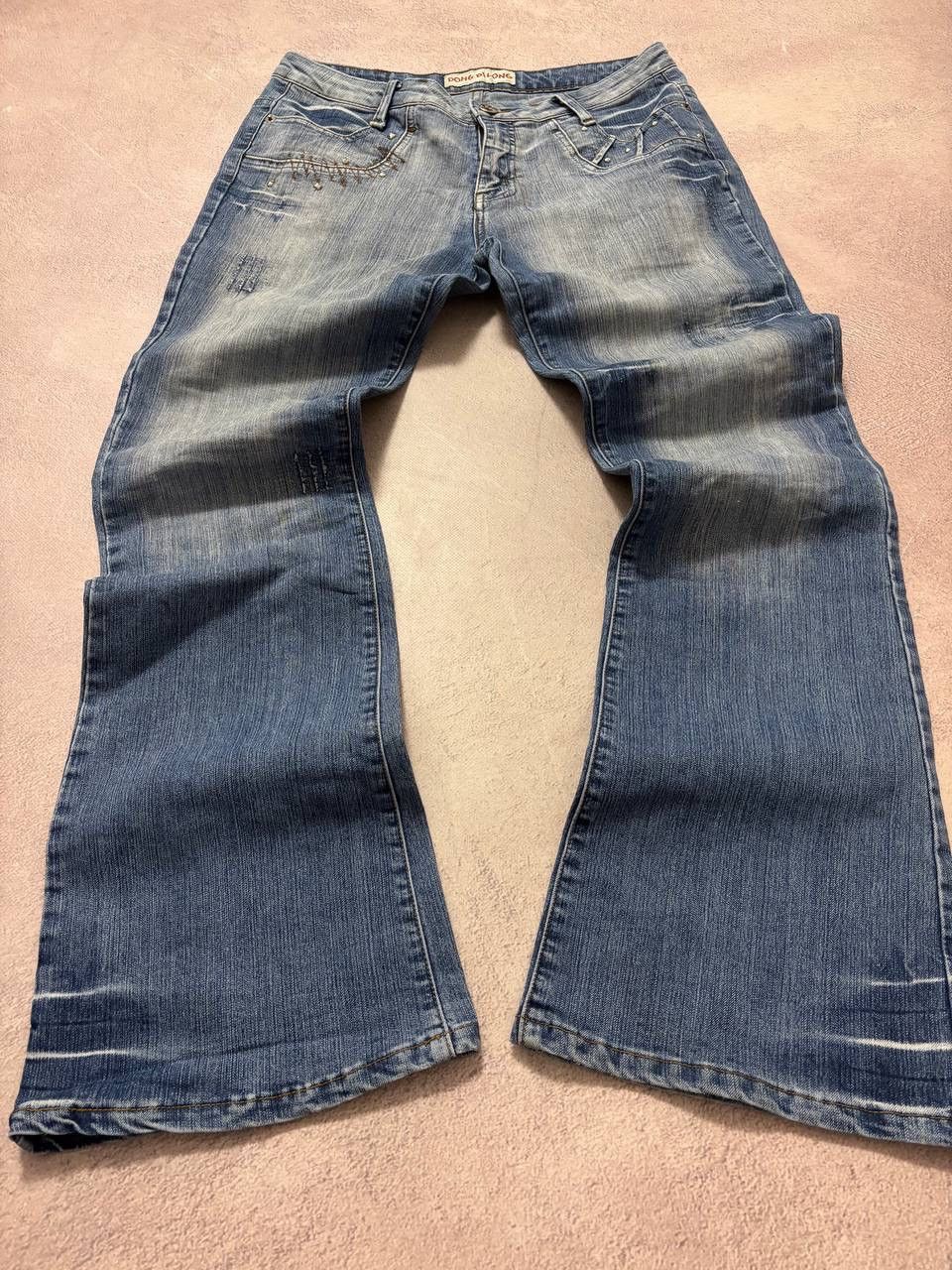 Vintage Japanese Clash Junya Watanabe style distressed pants jeans Size US 30 / EU 46 - 1 Thumbnail