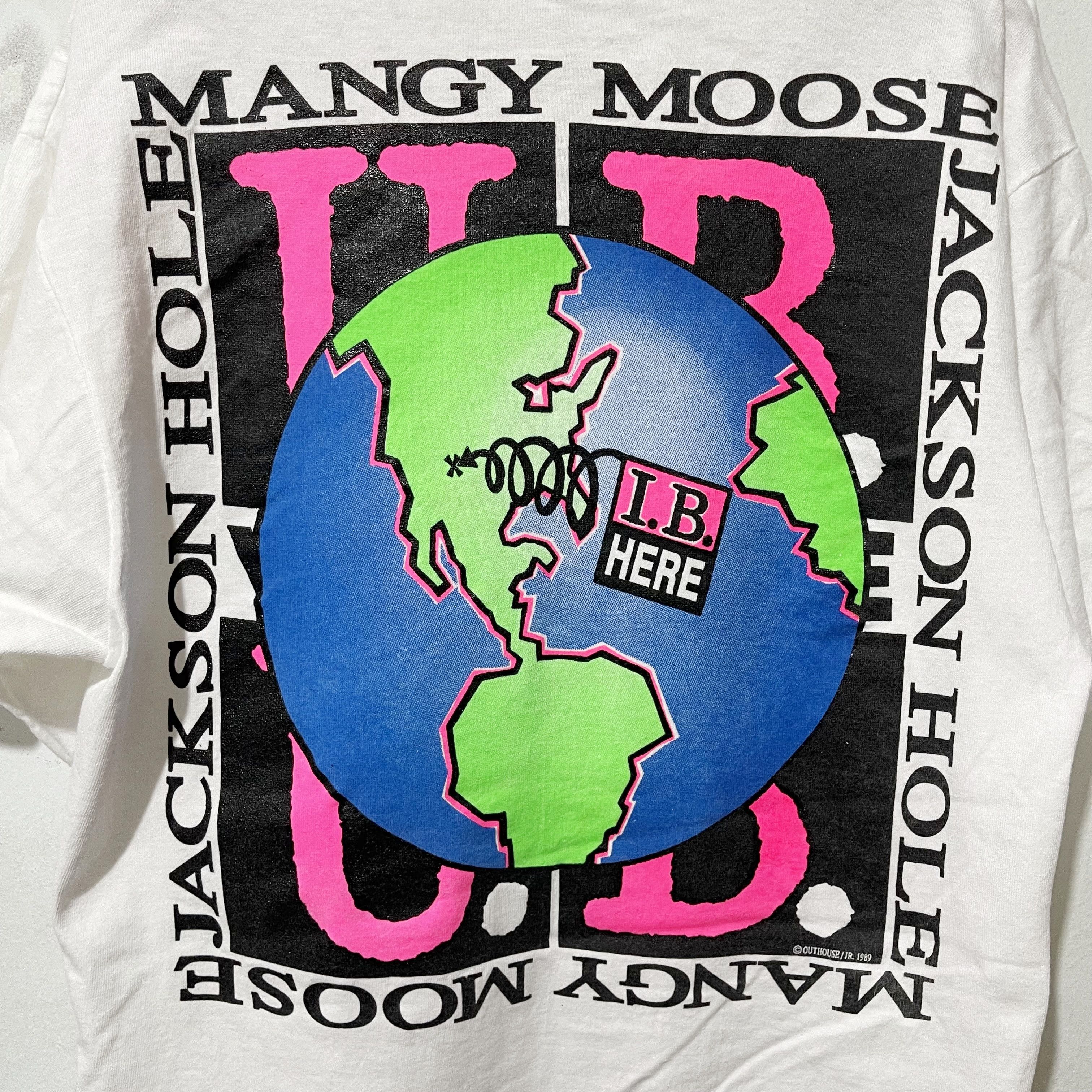 Vintage Vintage 90sJackson Hole T-Shirt Size US L / EU 52-54 / 3 - 2 Thumbnail