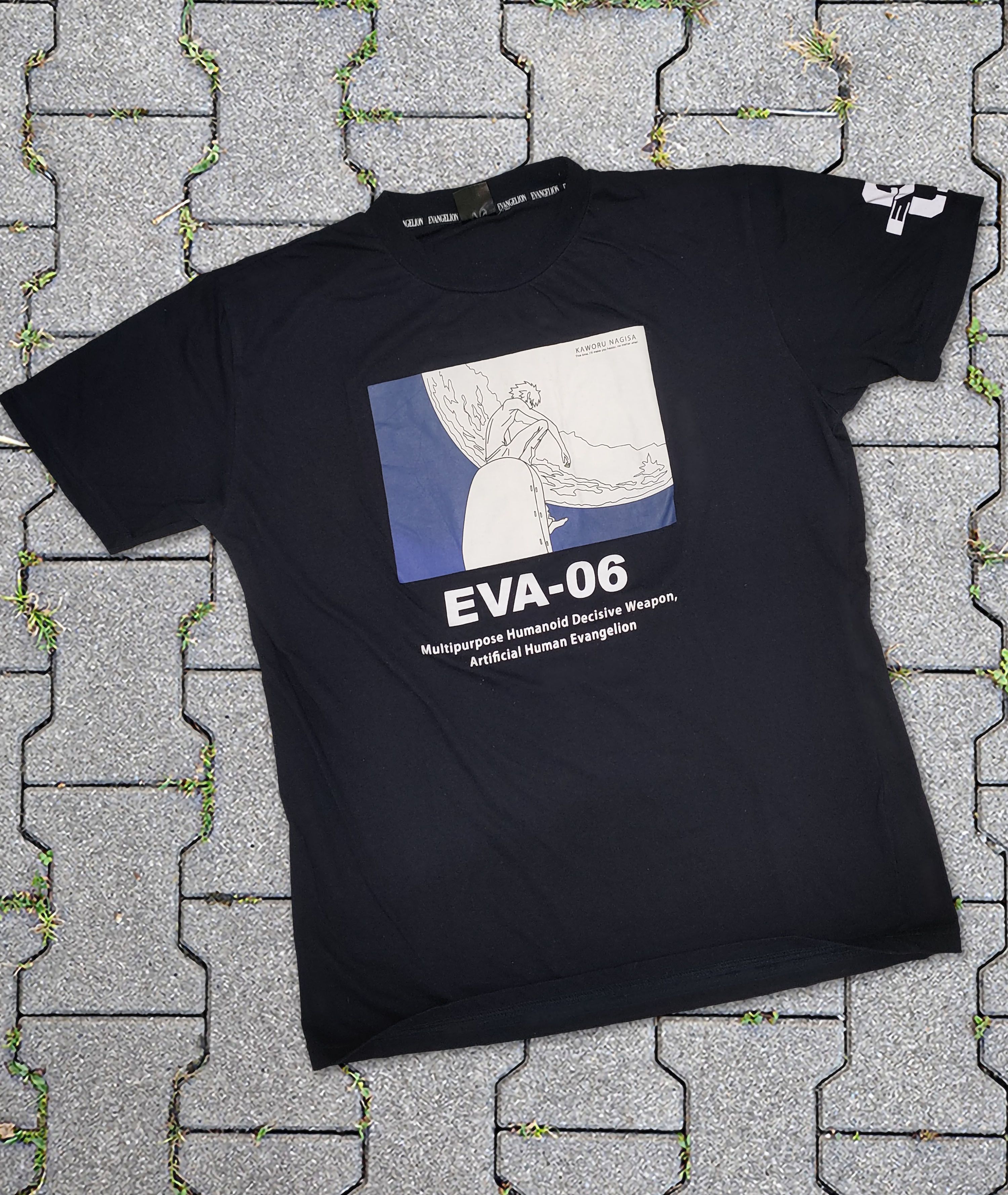 Evangelion Eva-06 Kaworu Nagisa Anime Tshirt