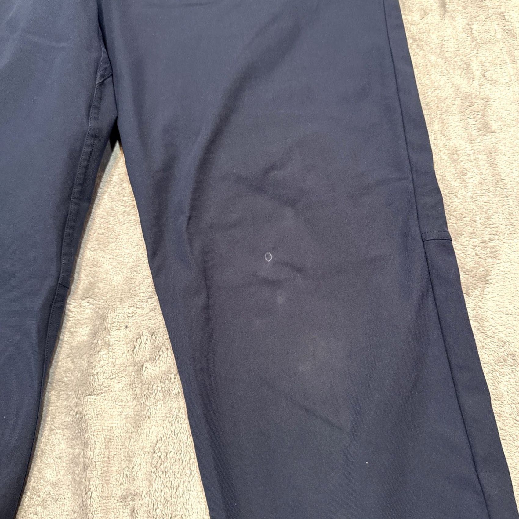 Lululemon Lululemon Pants Mens 32x29 Navy Blue ABC Classic Warpstreme Chino Performance Pant Straight Front Pockets Zipper Logo Button Men Regular 32in Inseam Size US 32 / EU 48 - 7 Thumbnail