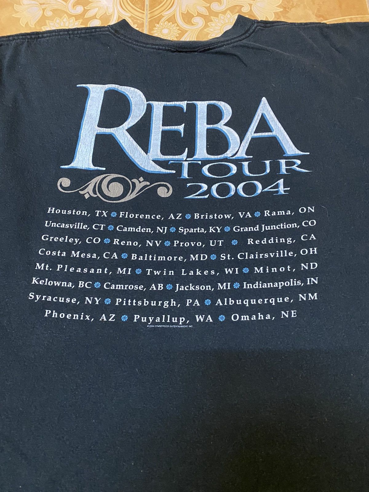 Anvil × Band Tees Reba band tshirt Size US L / EU 52-54 / 3 - 11 Thumbnail