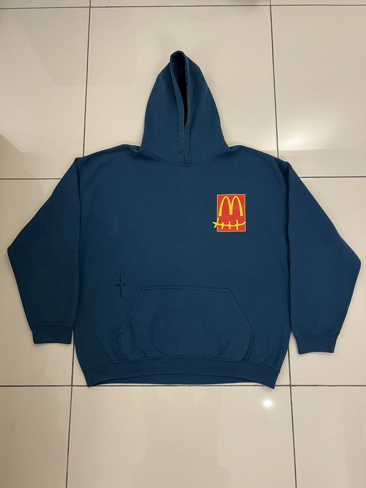Travis Scott Travis Scott X McDonald’s Cactus Pack Sticker Hoodie Blue Size US L / EU 52-54 / 3 - 2 Thumbnail