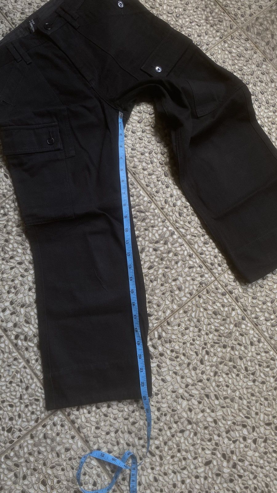 Comme des Garcons Comme des Garçons Tricot Black Multi-Pocket CargoPants Size US 28 / EU 44 - 8 Thumbnail