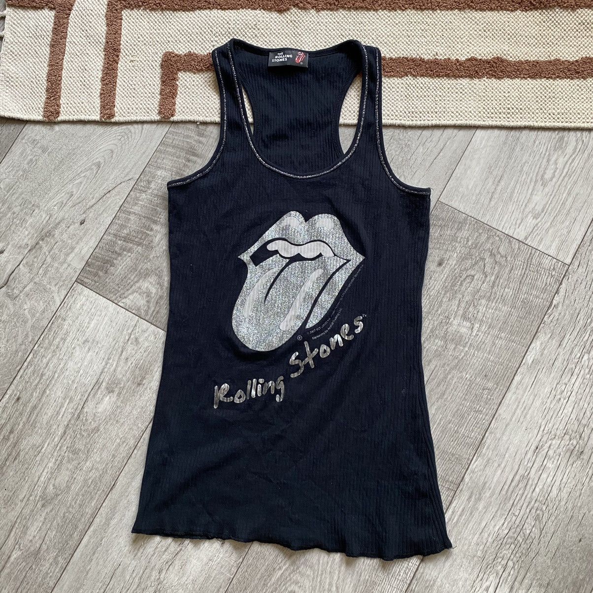 Band Tees VINTAGE THE ROLLING STONES 2007 GLAMOUR SKINNY TANK TOP Size US M / EU 48-50 / 2 - 1 Thumbnail