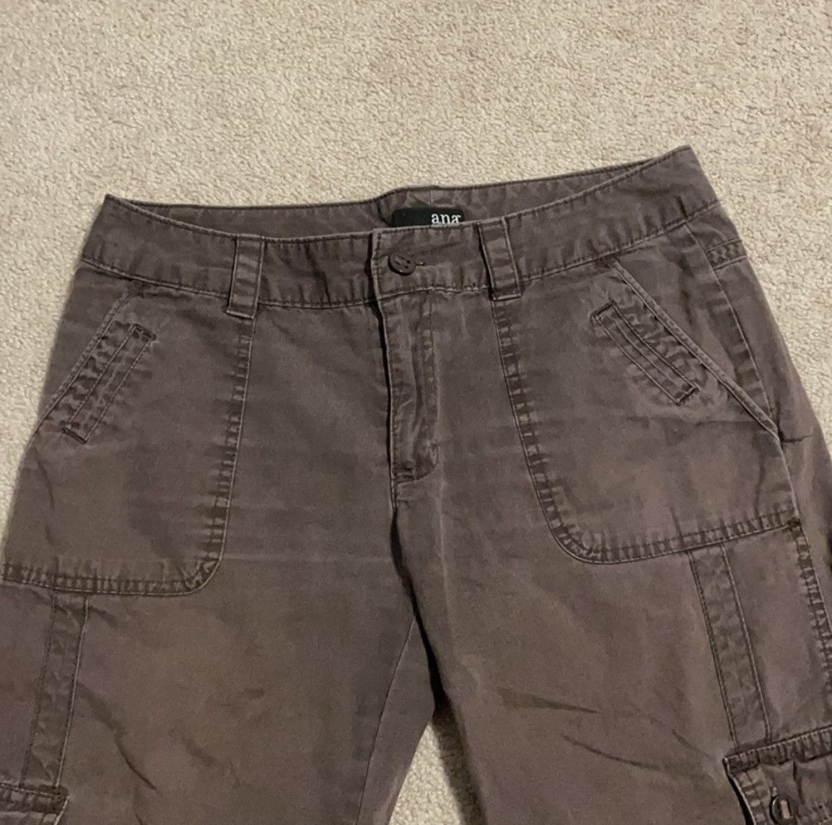 Other Ana Brown Cargo Pants Size 27" / US 4 / IT 40 - 2 Thumbnail