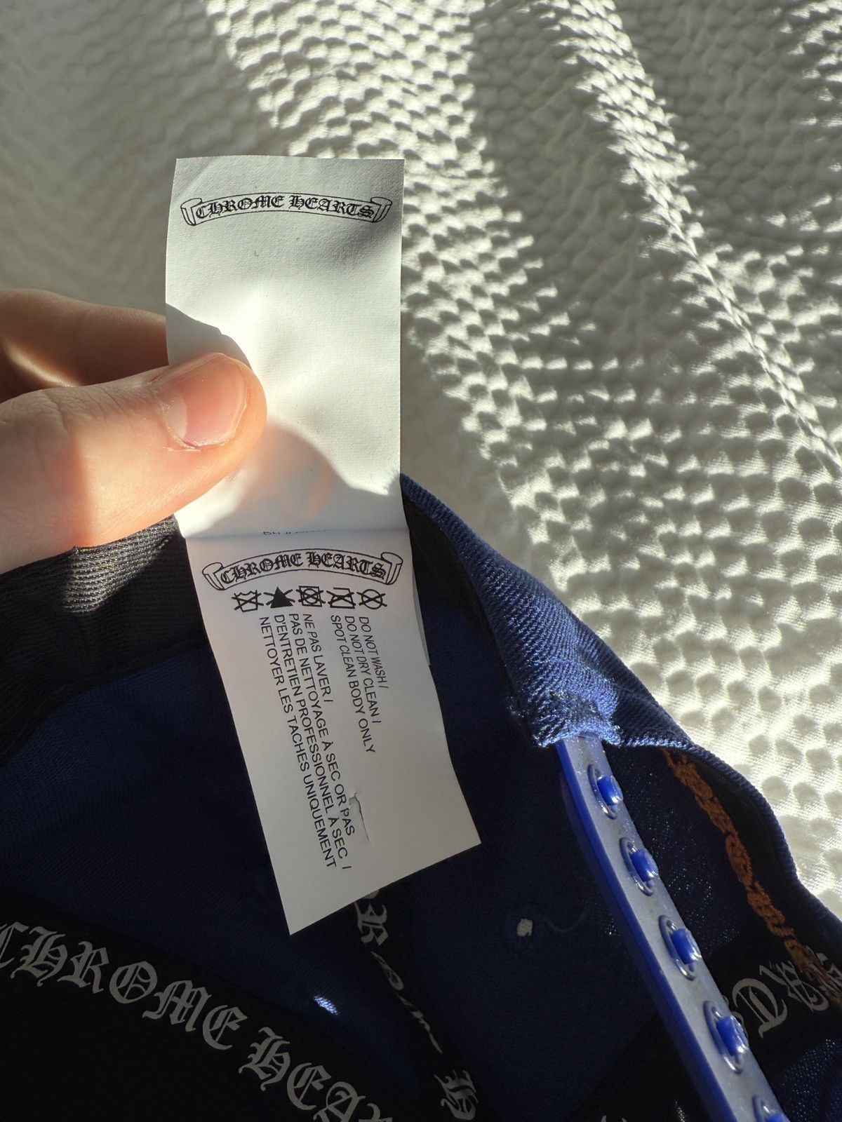 Chrome Hearts Chrome Hearts Blue Baseball Cap Size ONE SIZE - 9 Thumbnail