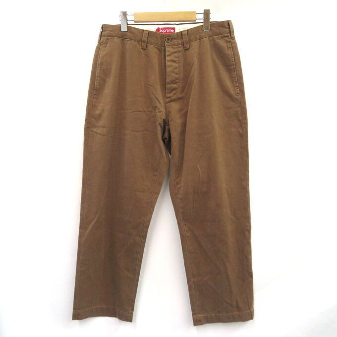パンツ Supreme pin up Chino Pant Brown 32 Supreme Supreme Pin Up chino pants | Grailed