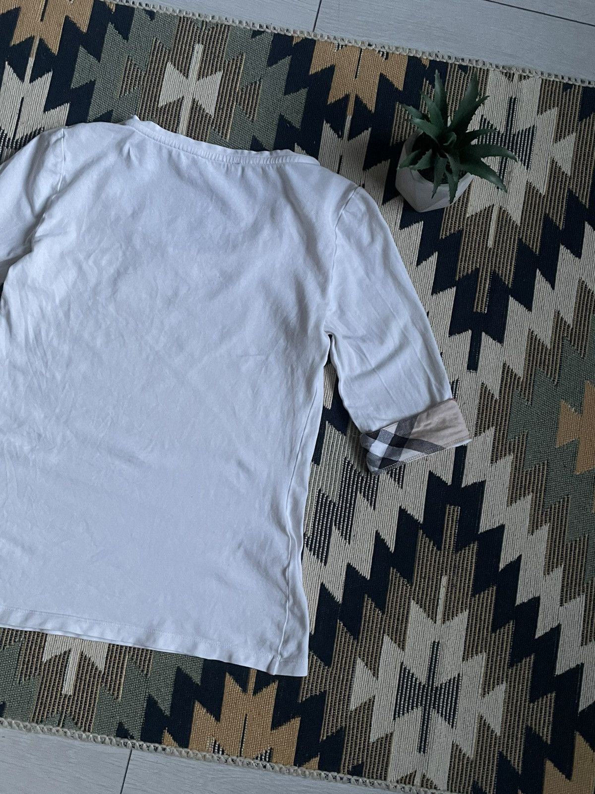 Burberry Burberry Brit Nova Check T-shirt Size XS / US 0-2 / IT 36-38 - 8 Thumbnail
