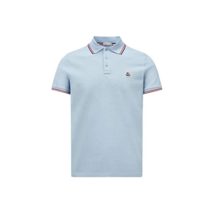 Moncler Moncler SS25 Logo Slim Fit Short Sleeve Polo Size US S / EU 44-46 / 1 - 1 Thumbnail