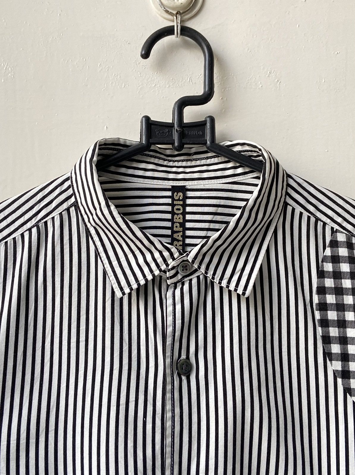 Frapbois × Issey Miyake × Japanese Brand FRAPBOIS Striped Shirt Size US S / EU 44-46 / 1 - 12 Thumbnail