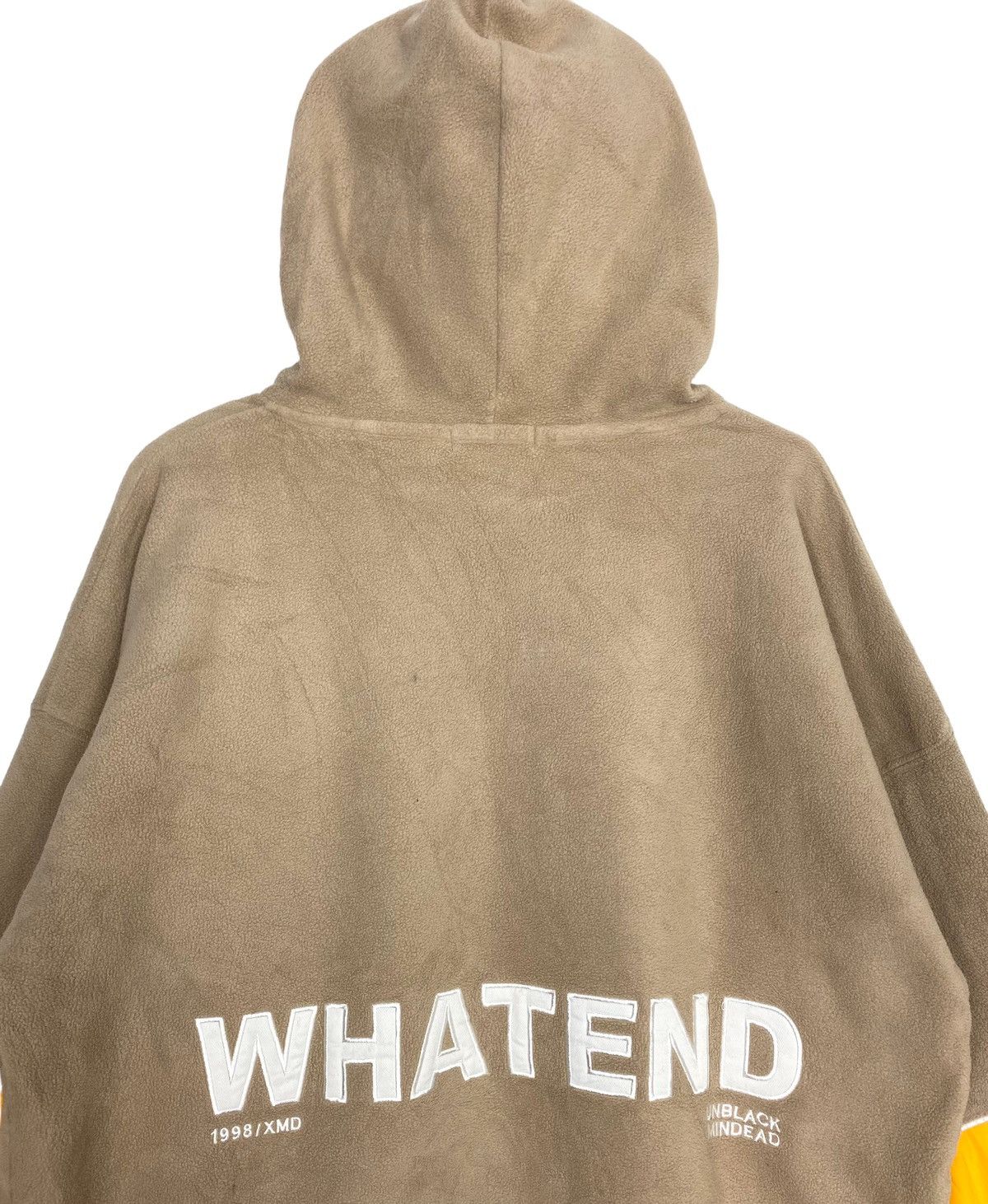 Japanese Brand Rare‼️ Whatend Hoodie Fleece Embroidery Spellout Size US L / EU 52-54 / 3 - 2 Thumbnail