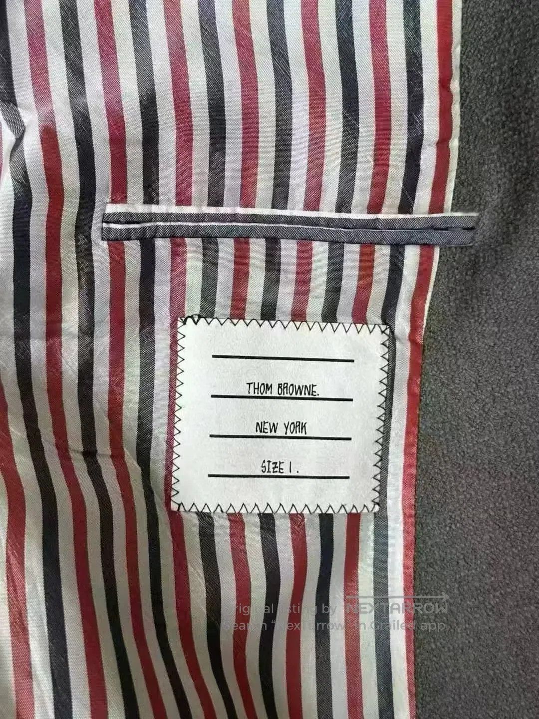 Thom Browne Thom Browne Burgundy Single Sleeve Badge Suit| Size US S / EU 44-46 / 1 - 4 Thumbnail