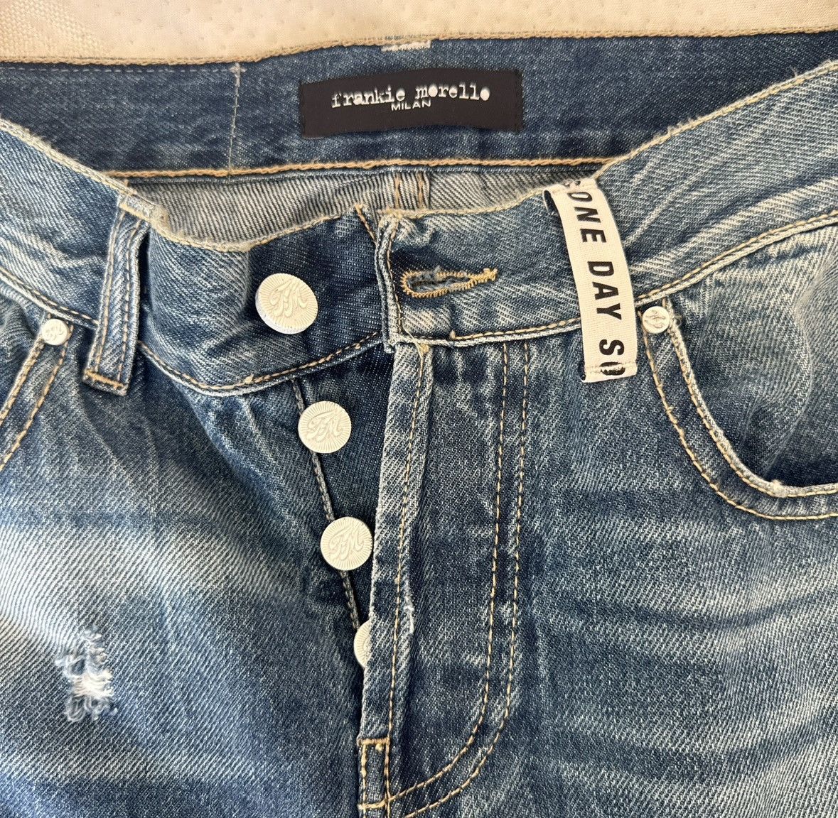 Frankie Morello Frankie Morello Jeans - NEW WITH TAGS Size 26" / US 2 / IT 38 - 4 Thumbnail