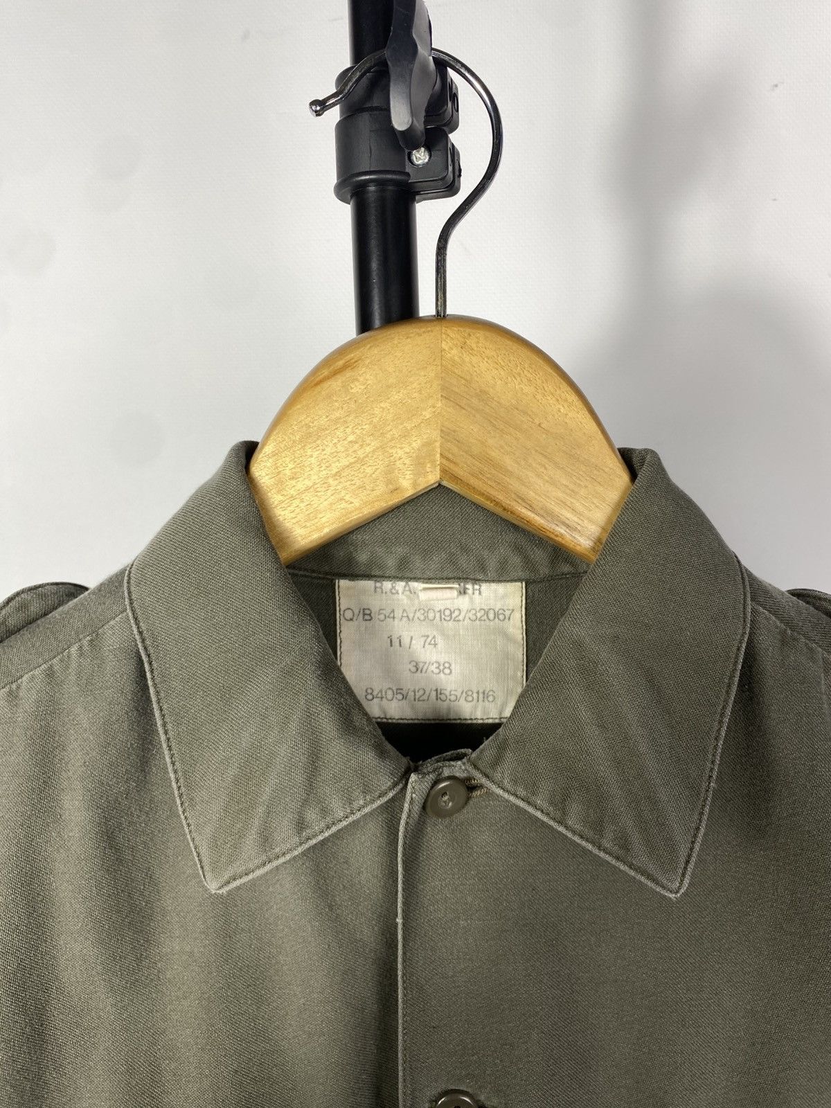 Vintage Vintage 70s Archive Army Military cotton West German jacket Size US S / EU 44-46 / 1 - 6 Thumbnail