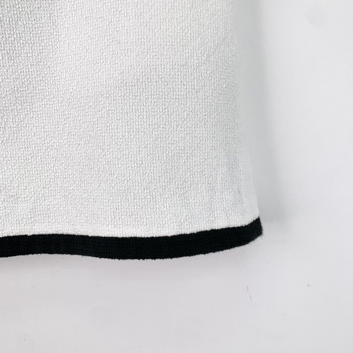 Gucci Gucci White Cotton Tweed Low-waisted Casual Skirt K26WX Size 25" / US 0 / IT 36 - 4 Thumbnail