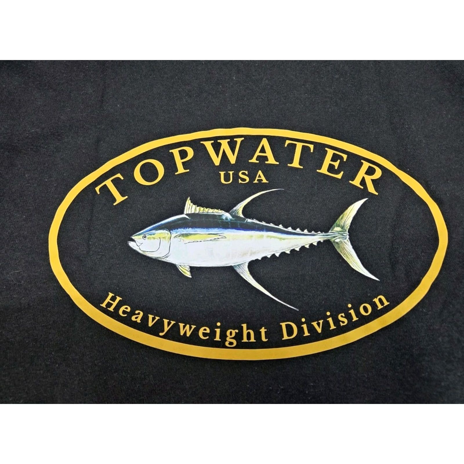 Vintage NWT Topwater USA Heavyweight Division Mens Fishing Hoodie Blk 2XL #8205 Size US XXL / EU 58 / 5 - 3 Thumbnail