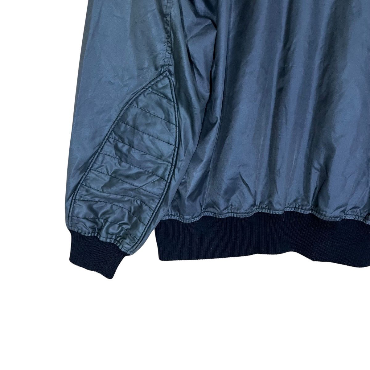 Issey Miyake Vintage 80s Issey Skyline Bomber Jacket Issey Miyake Bomber Size US M / EU 48-50 / 2 - 18 Thumbnail