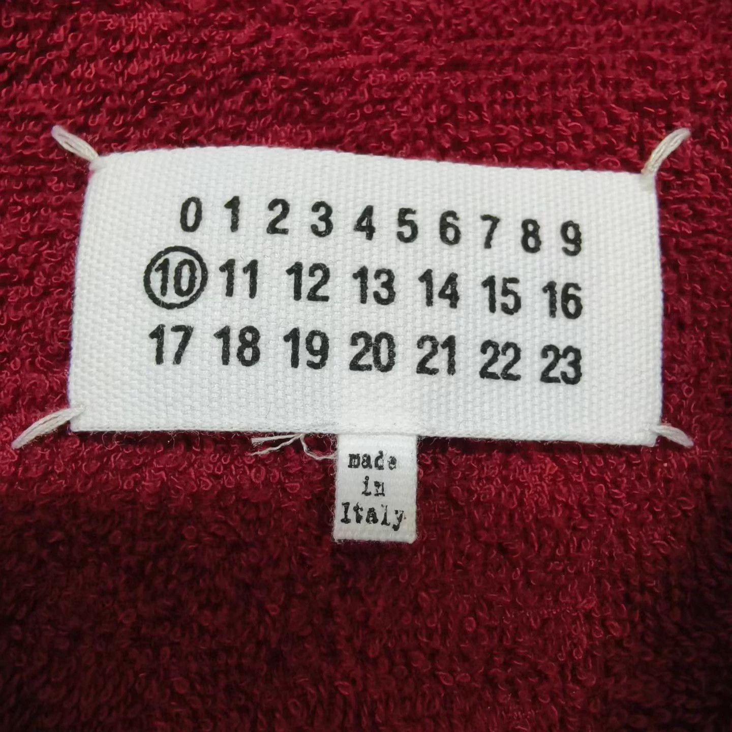 Maison Margiela Maison Margiela Mainline Towel Logo T-Shirt M Size US M / EU 48-50 / 2 - 4 Thumbnail