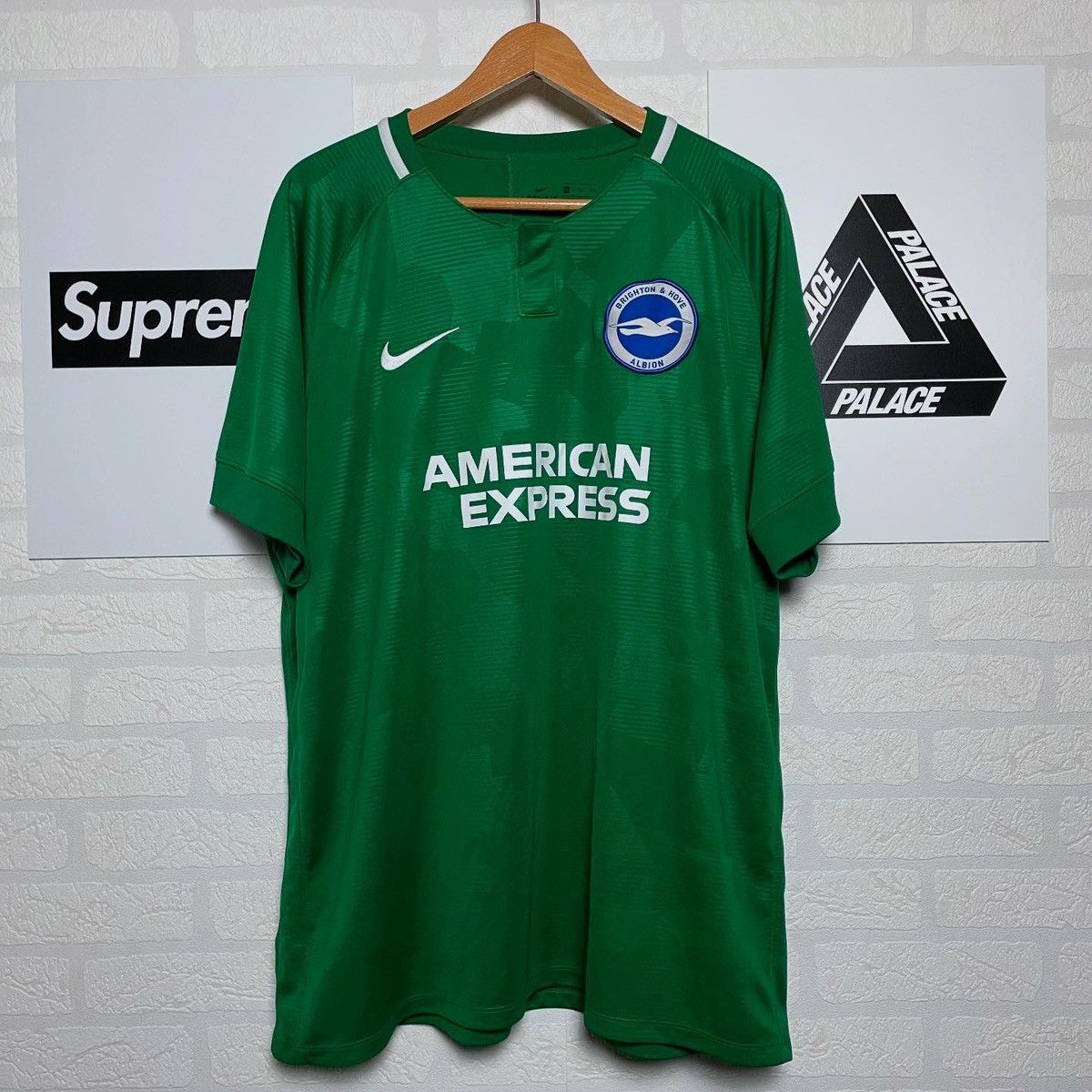 Nike × Vintage Brighton Hove Albion 2018 2019 Nike Soccer Jersey Size US XXL / EU 58 / 5 - 1 Thumbnail